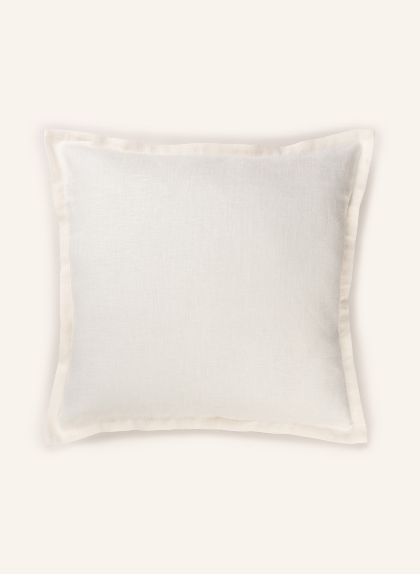 EB HOME Decorative cushion cover made of linen, Color: ECRU (Image 1)