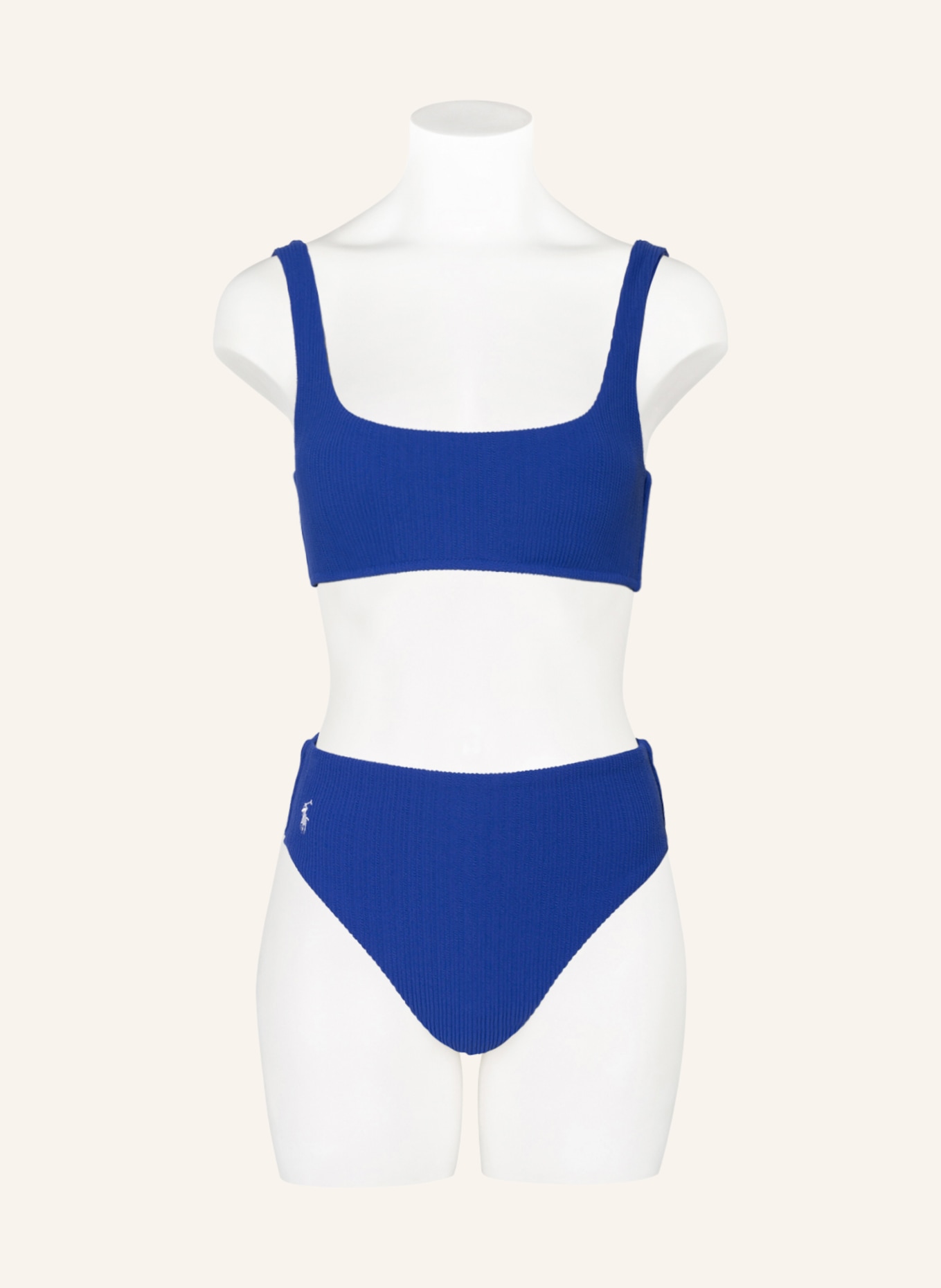 POLO RALPH LAUREN High waist bikini bottoms , Color: BLUE (Image 2)