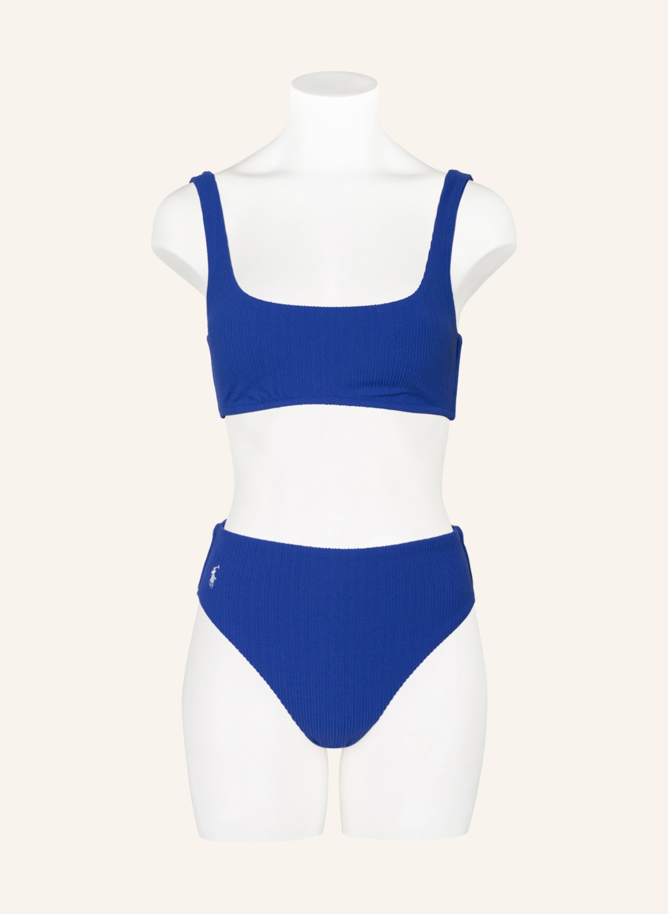POLO RALPH LAUREN Bustier-Bikini-Top, Farbe: BLAU (Bild 2)
