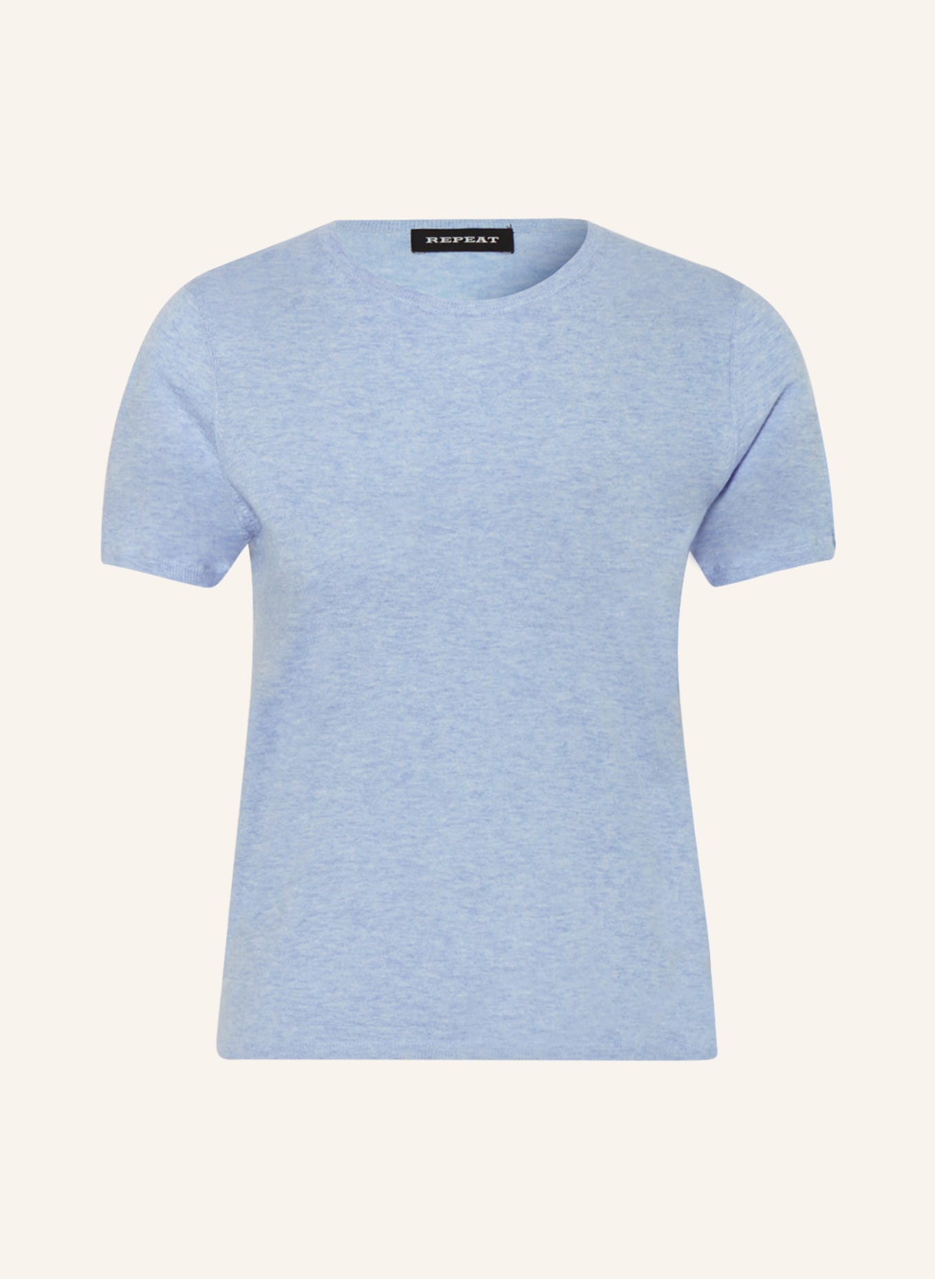 REPEAT Strickshirt, Farbe: HELLBLAU (Bild 1)