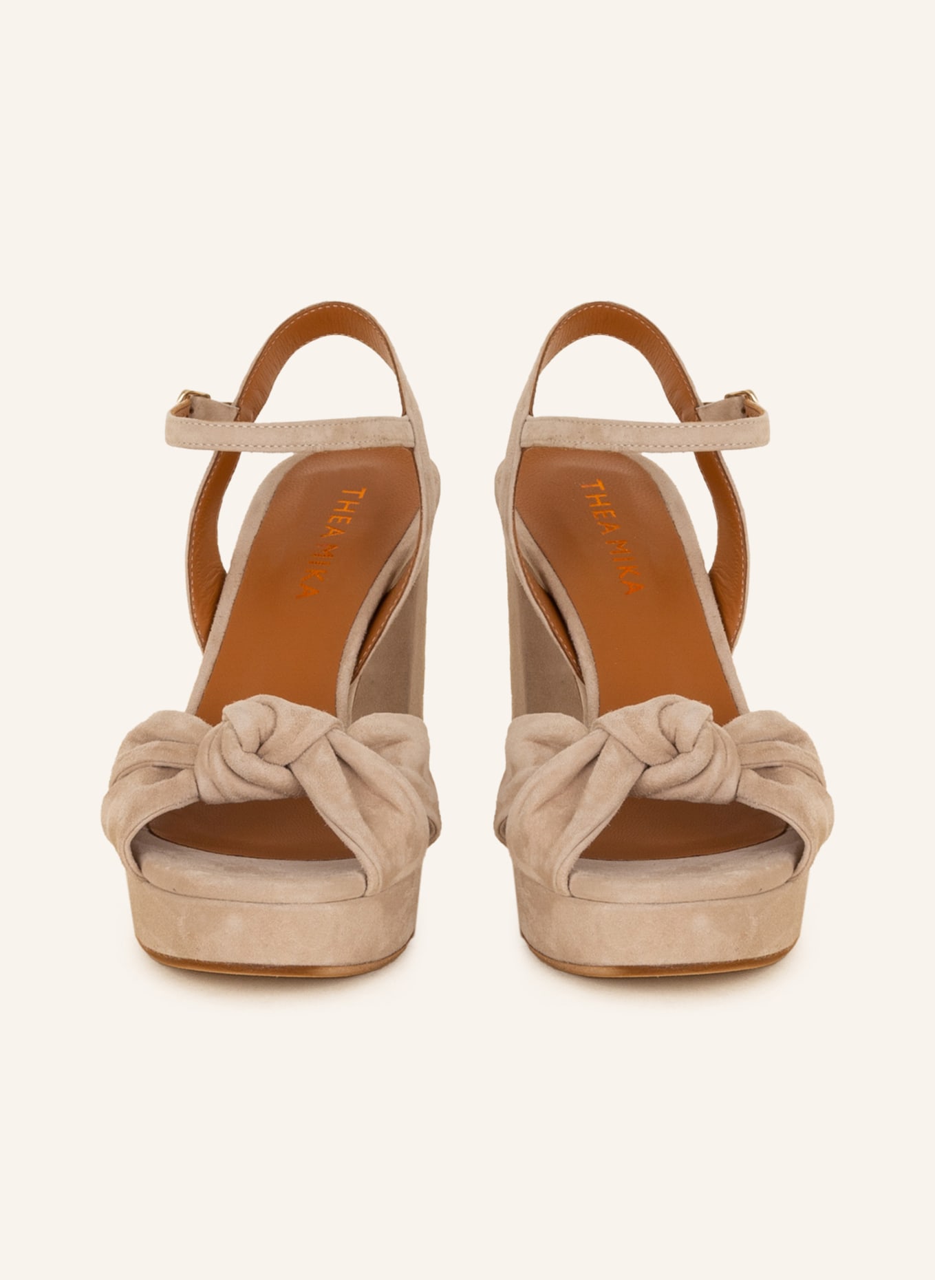 THEA MIKA Platform sandals, Color: BEIGE (Image 3)