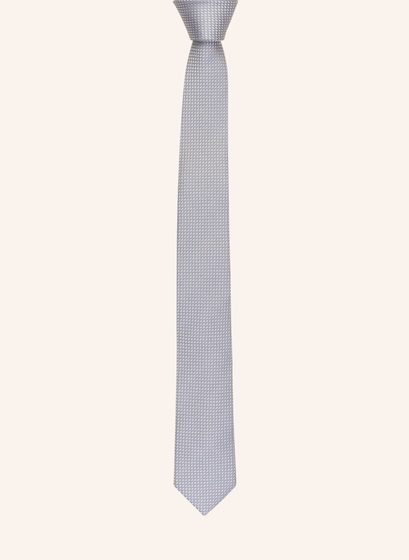 Prince BOWTIE Set: Krawatte und Einstecktuch, Farbe: GRAU/ BLAU (Bild 3)