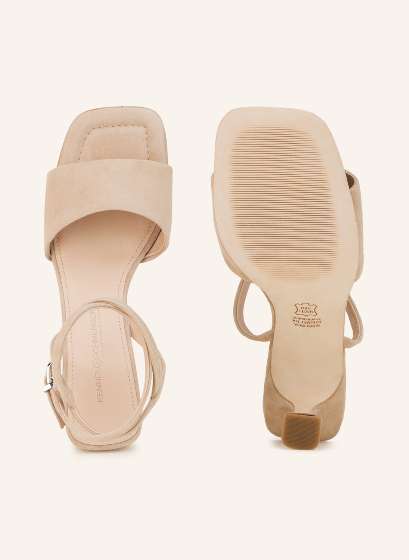 KENNEL & SCHMENGER Sandals IDA, Color: LIGHT BROWN (Image 5)