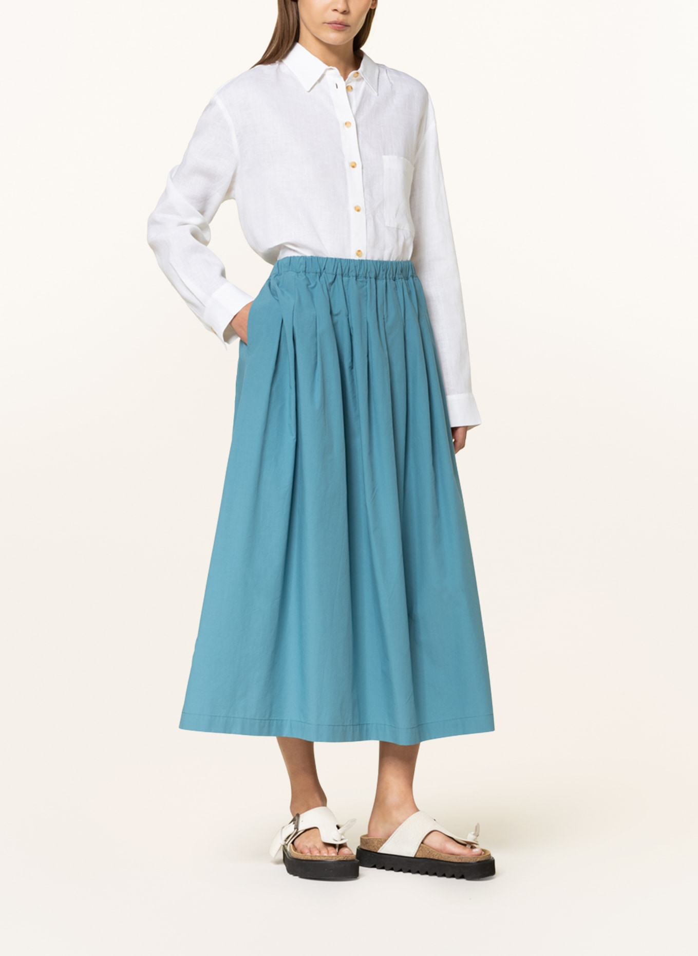 ottod'ame Skirt, Color: BLUE (Image 2)