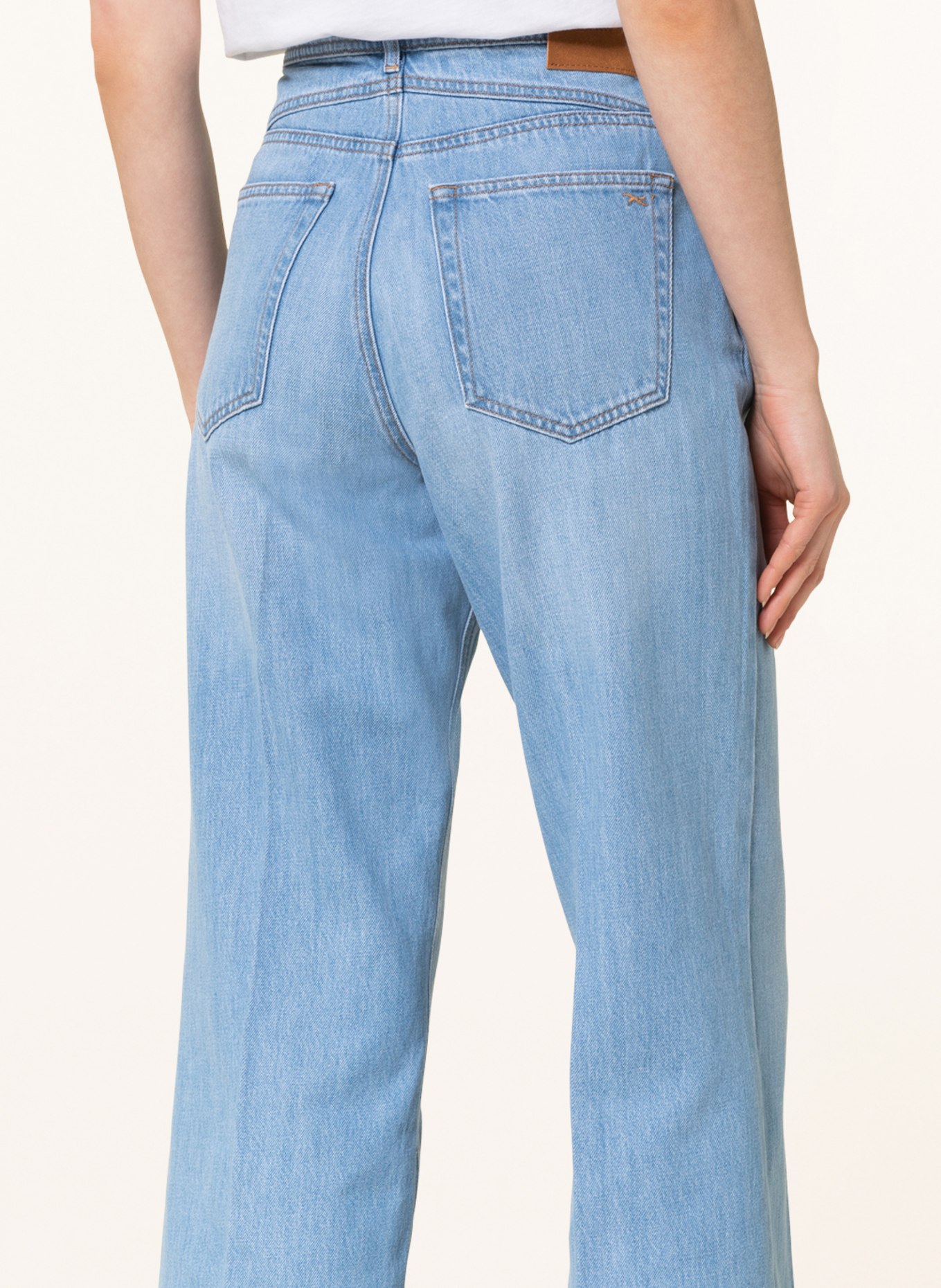 BRAX Flared Jeans MAINE, Farbe: 19 USED LIGHT BLUE (Bild 5)