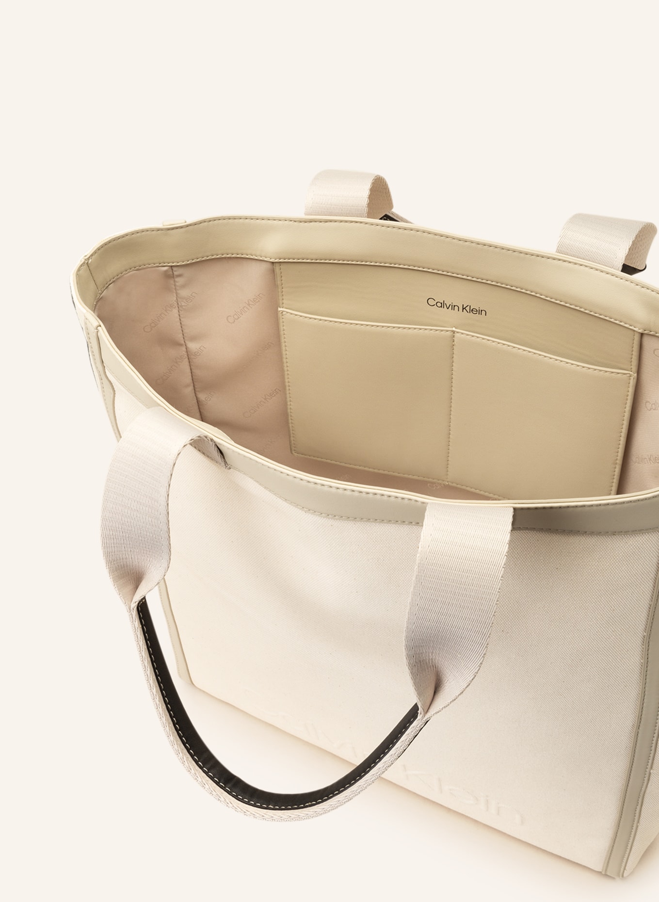 Calvin Klein Handbag, Color: BEIGE (Image 3)