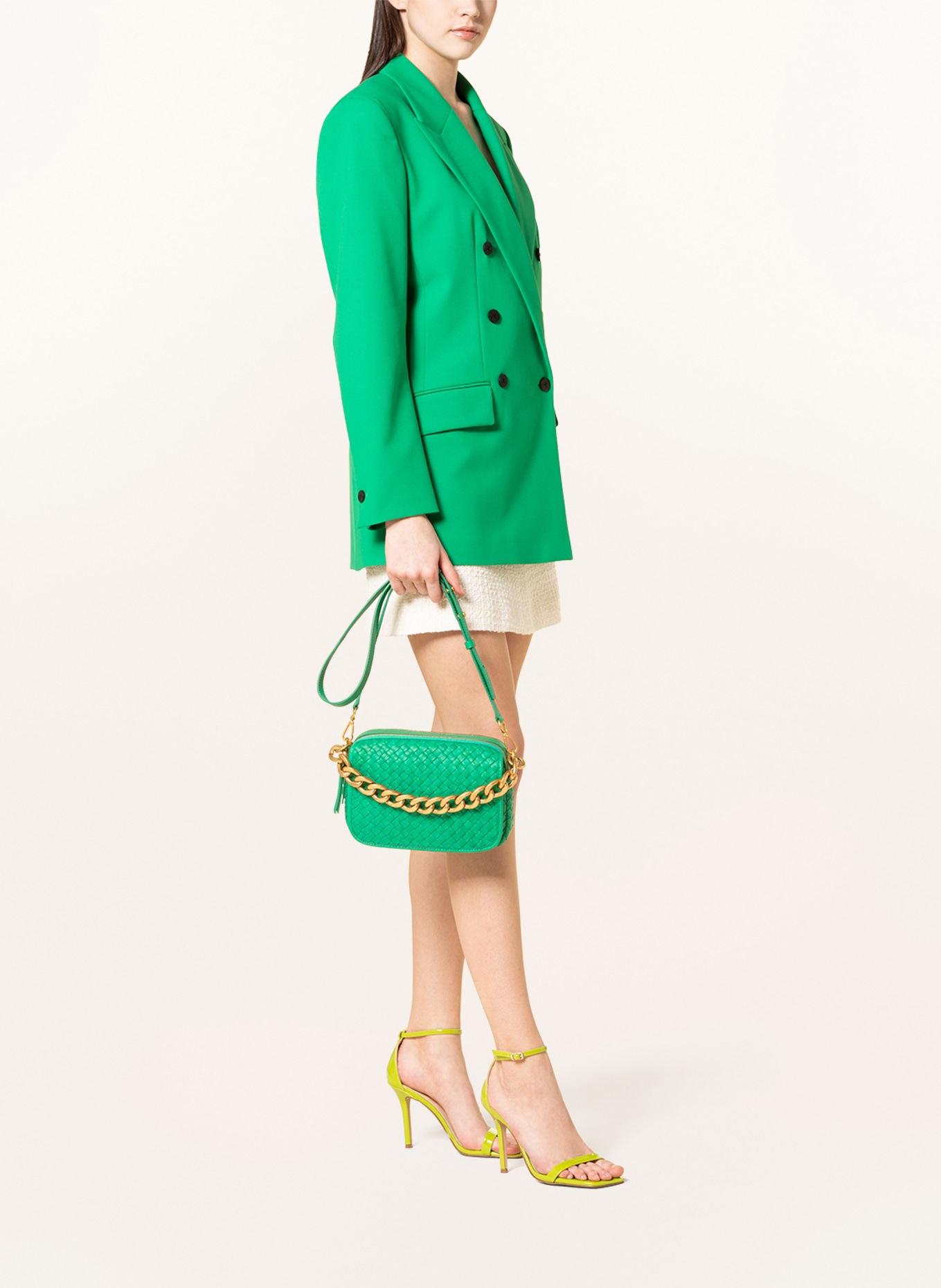 LES VISIONNAIRES Sac à bandoulière EMILY: VERT