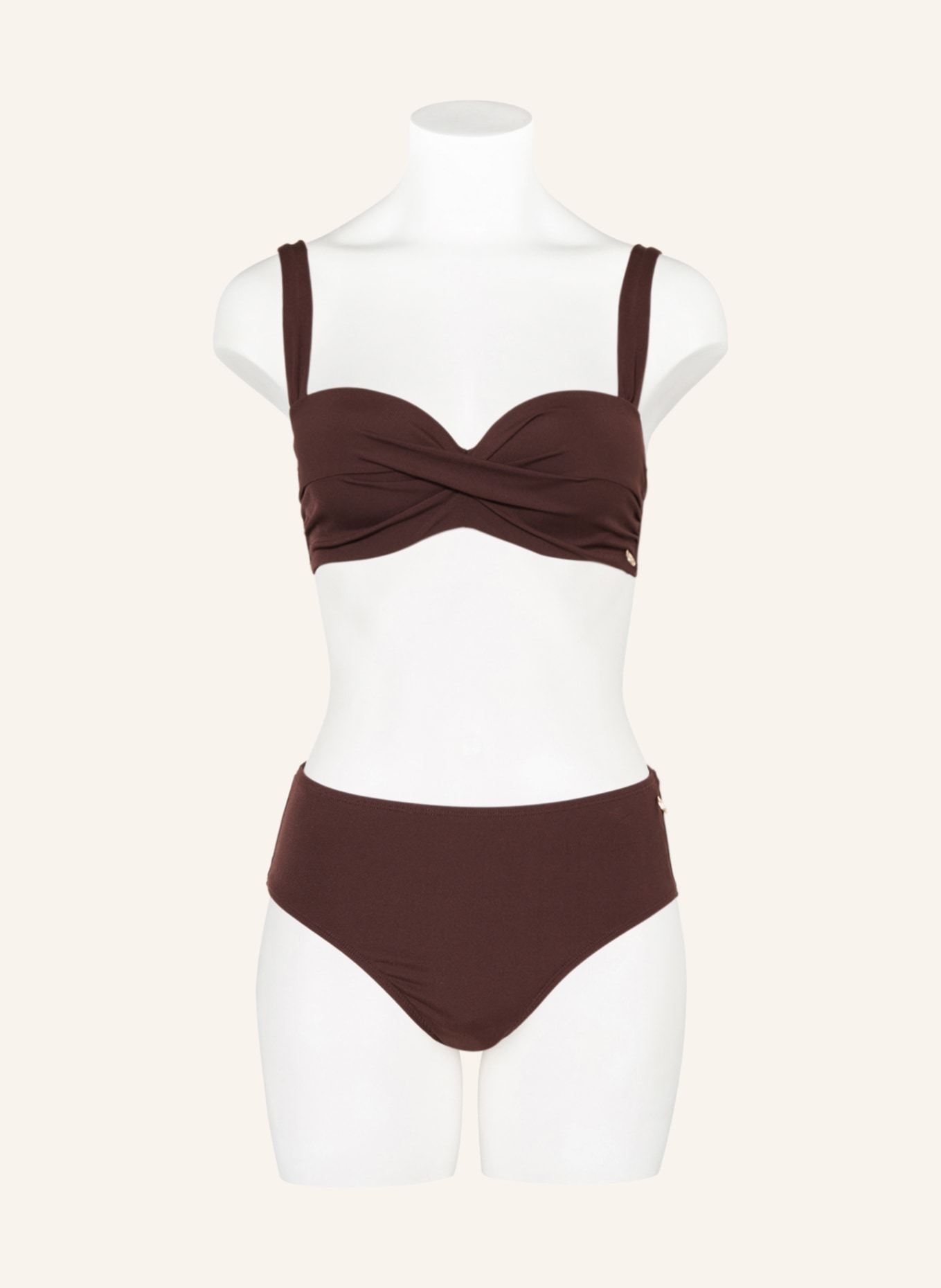 ten Cate Basic bikini bottoms, Color: DARK BROWN (Image 2)
