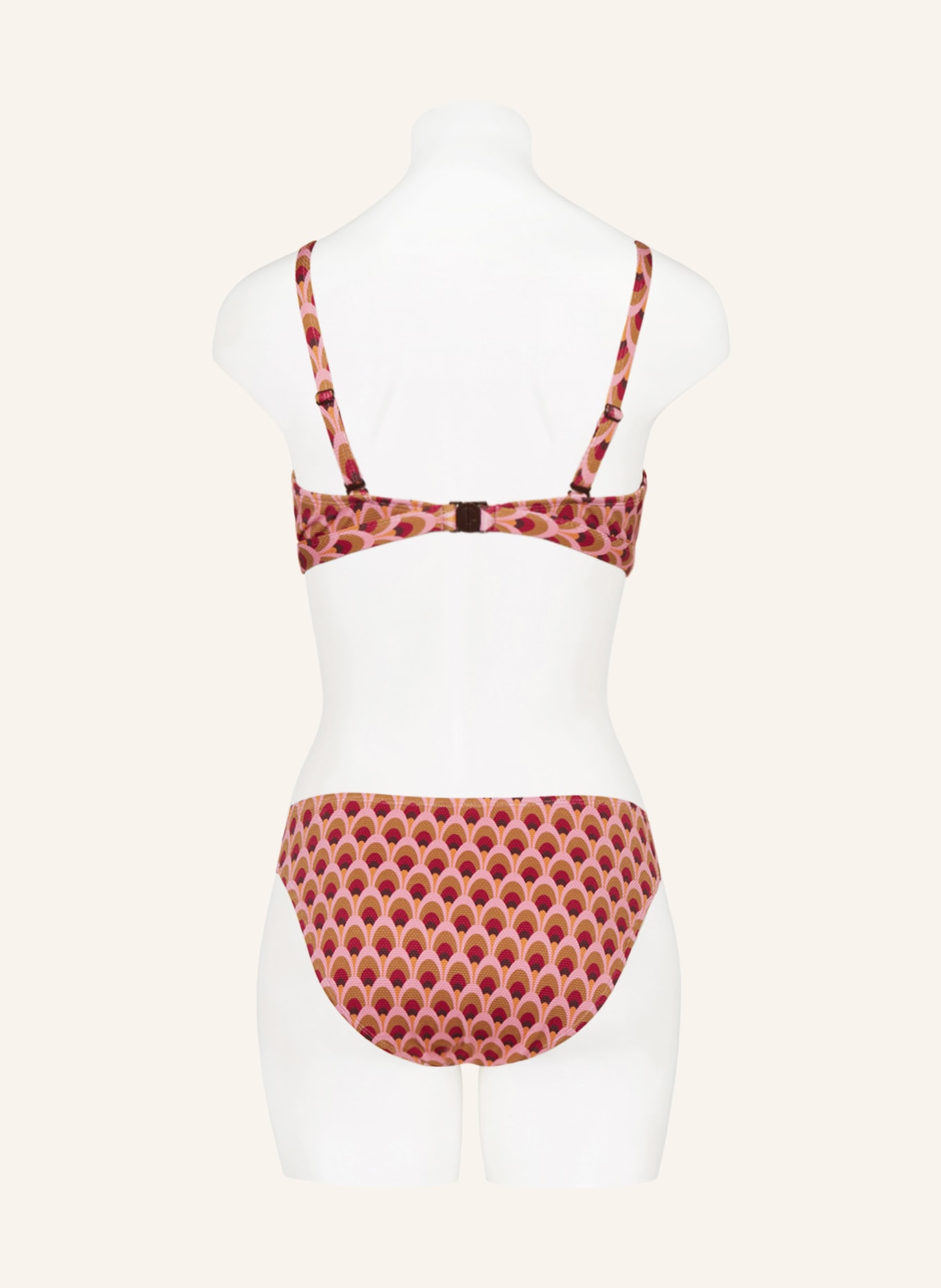 ten Cate Bügel-Bikini-Top, Farbe: ROSA/ OLIV/ FUCHSIA (Bild 3)