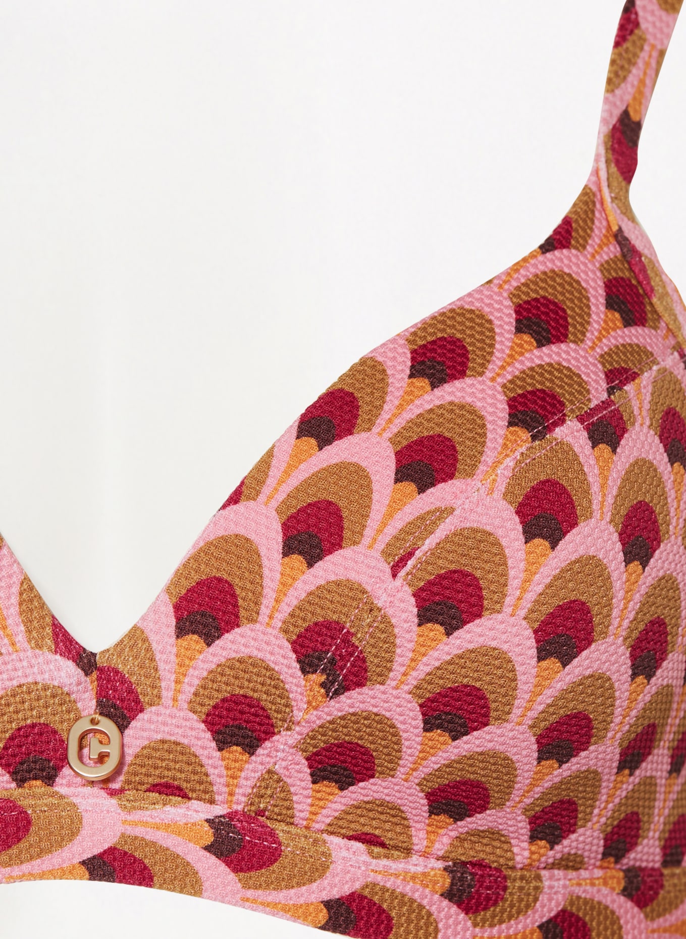 ten Cate Underwired bikini top, Color: PINK/ OLIVE/ FUCHSIA (Image 5)