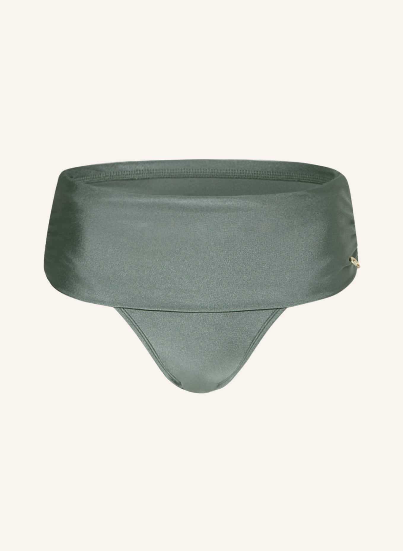 ten Cate High waist bikini bottoms, Color: GREEN (Image 1)