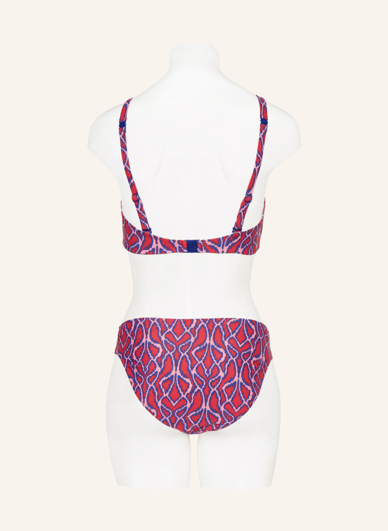 ten Cate Bügel-Bikini-Top, Farbe: ROT/ BLAU/ ROSA (Bild 3)