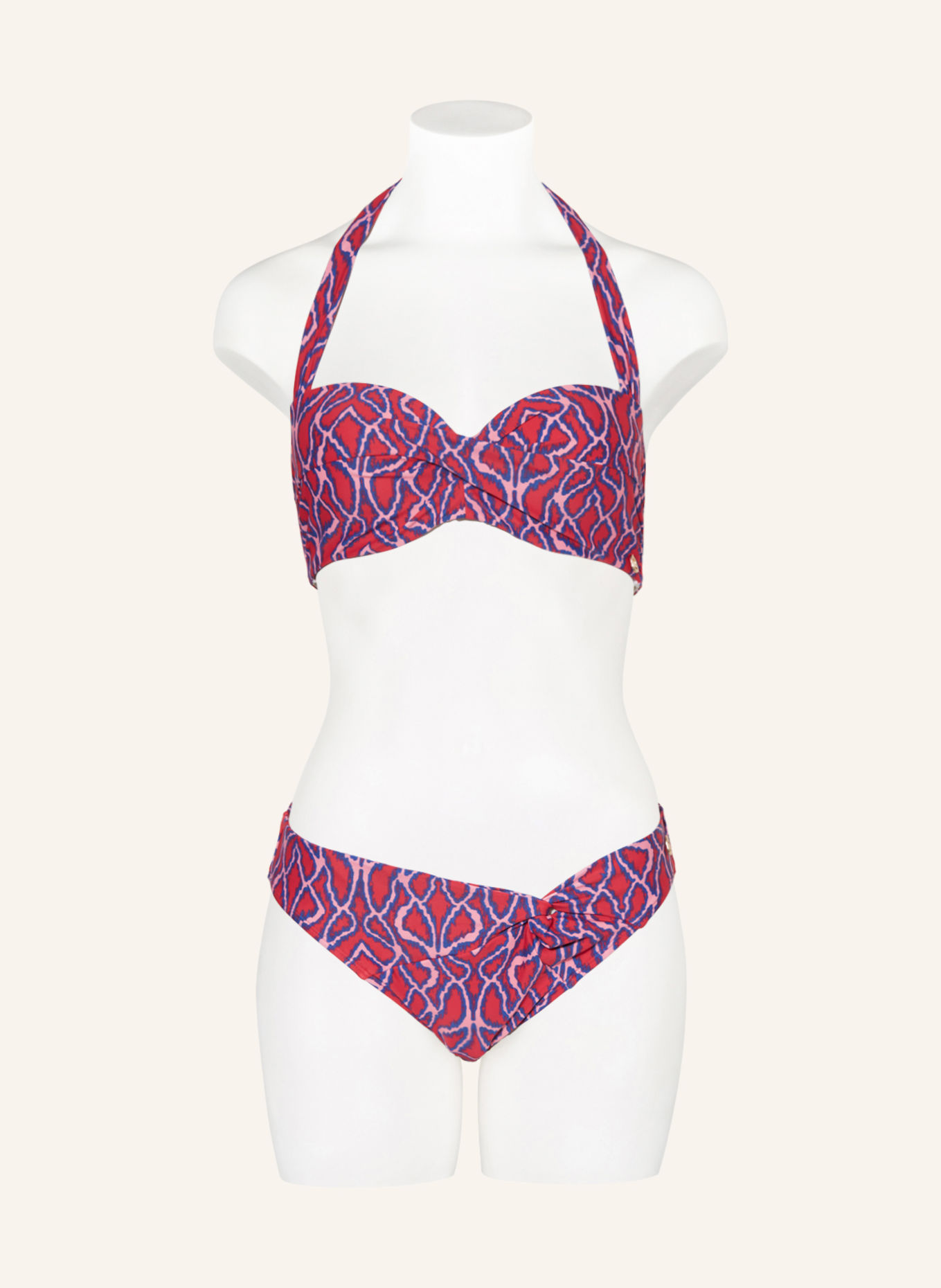 ten Cate Bügel-Bikini-Top, Farbe: ROT/ BLAU/ ROSA (Bild 4)