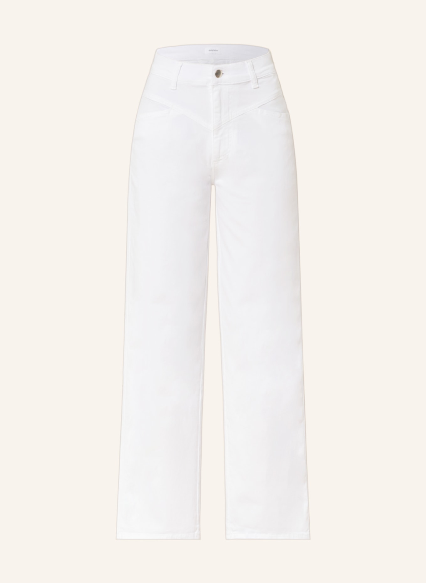 darling harbour Jeans-Culotte, Farbe: WEISS (Bild 1)