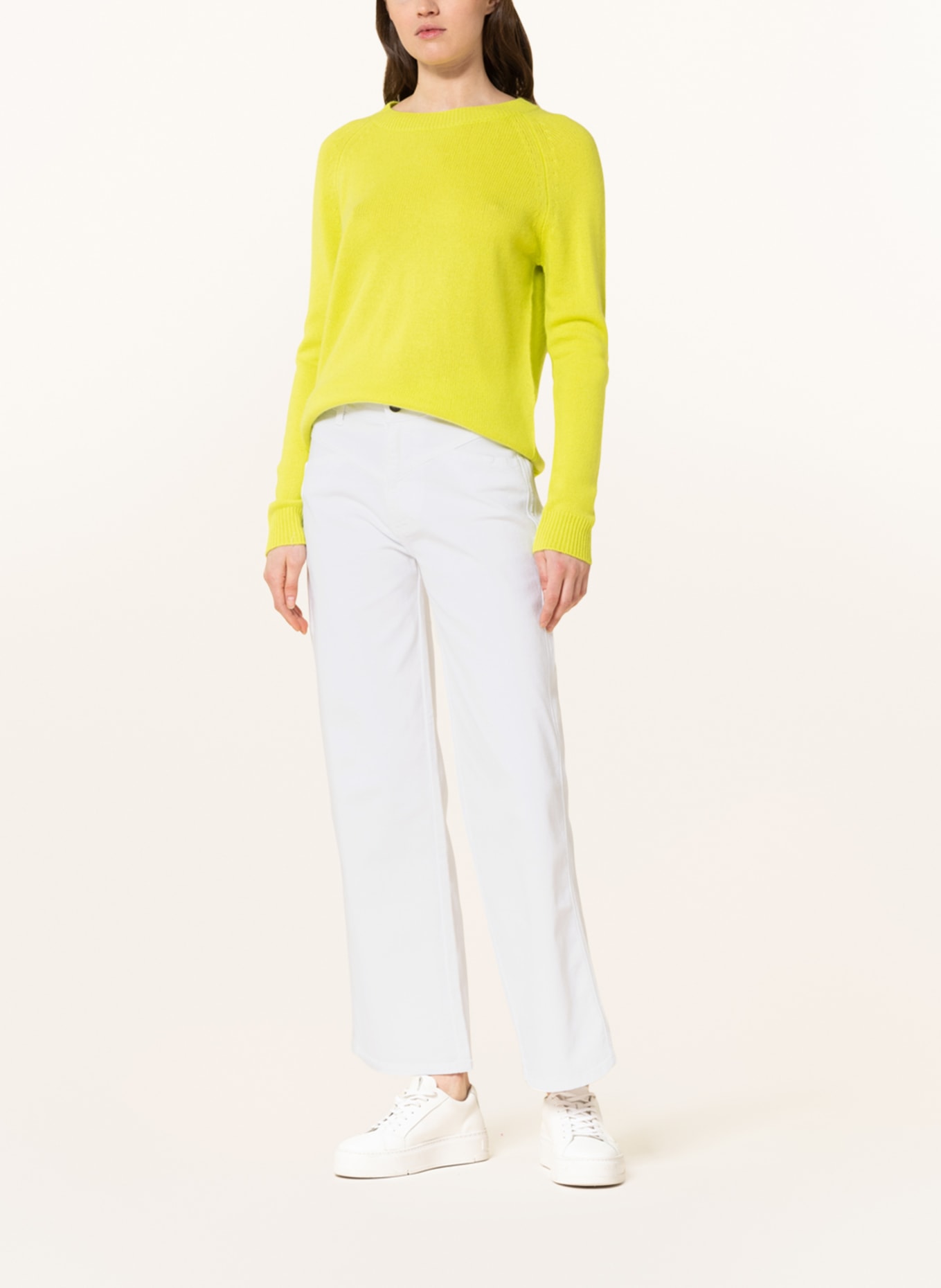 darling harbour Culotte jeans, Color: WEISS (Image 2)