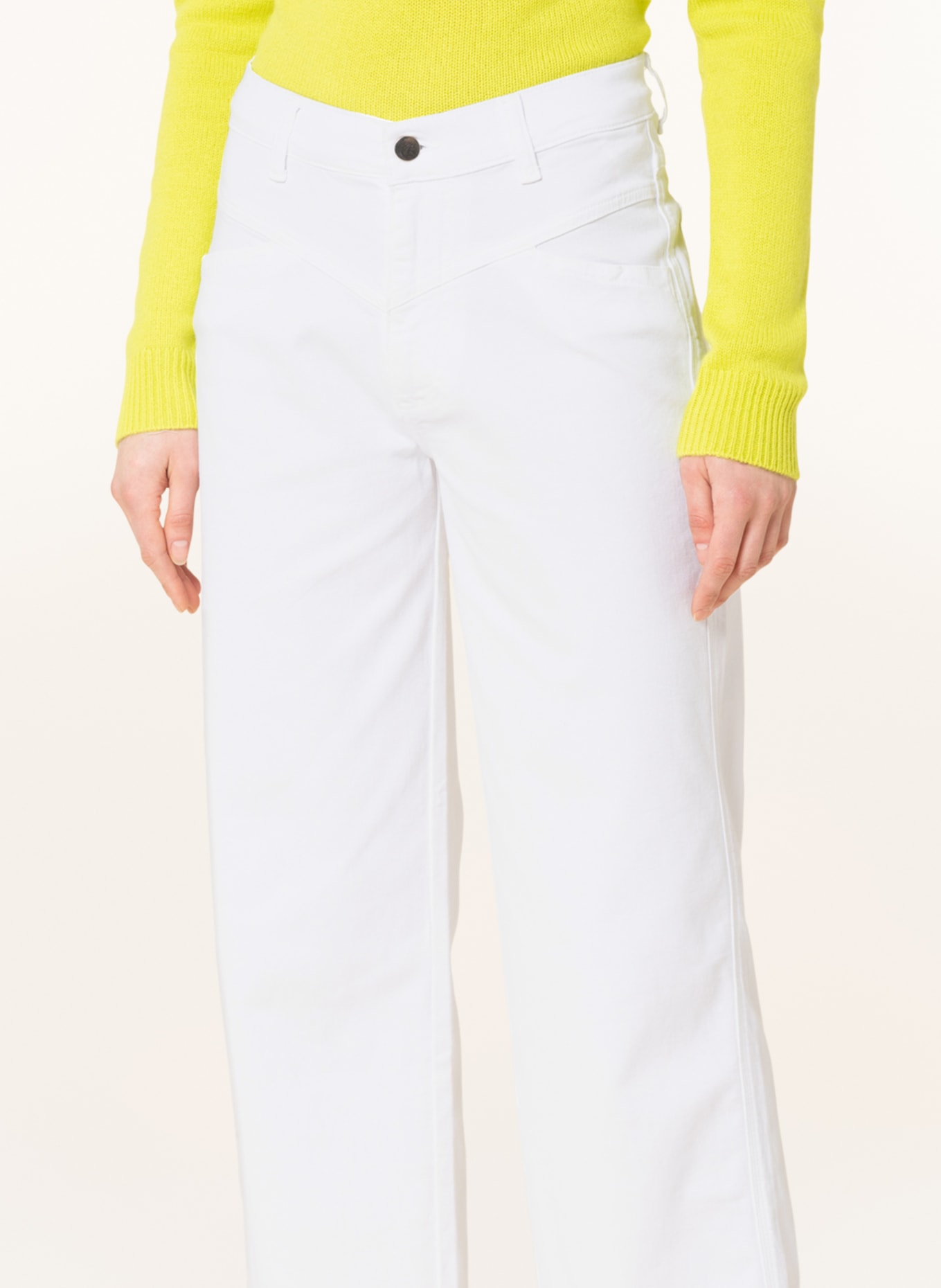 darling harbour Culotte jeans, Color: WEISS (Image 5)