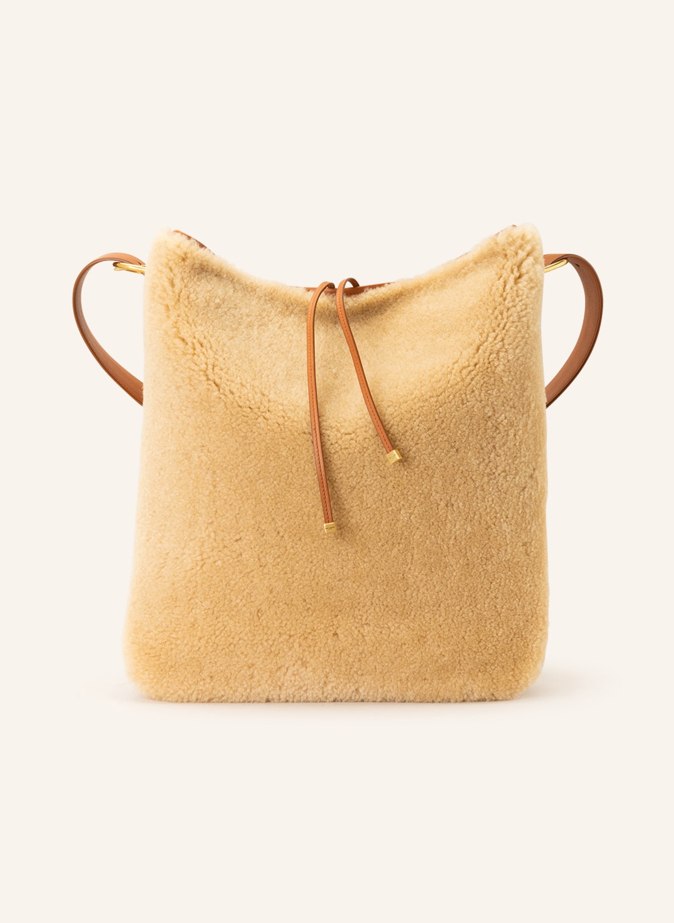 SAINT LAURENT Hobo-Bag mit Pouch, Farbe: CREME/ BRAUN (Bild 1)