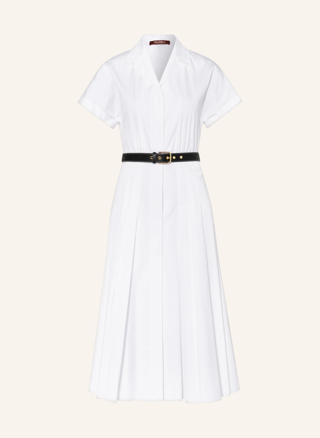 MaxMara STUDIO Shirt dress SLAM, Color: WHITE (Image 1)