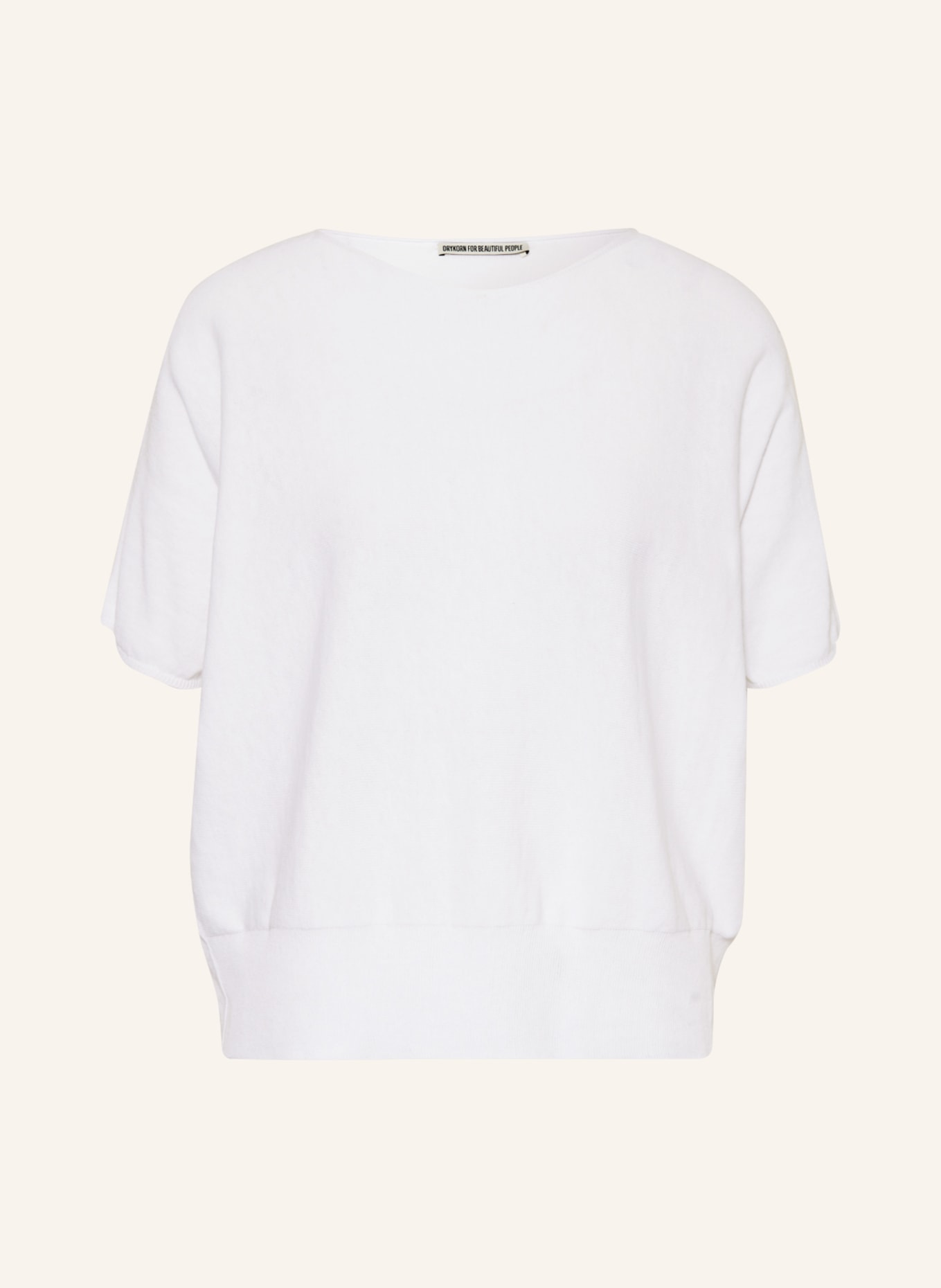 DRYKORN Knit shirt SOMELI, Color: WHITE (Image 1)