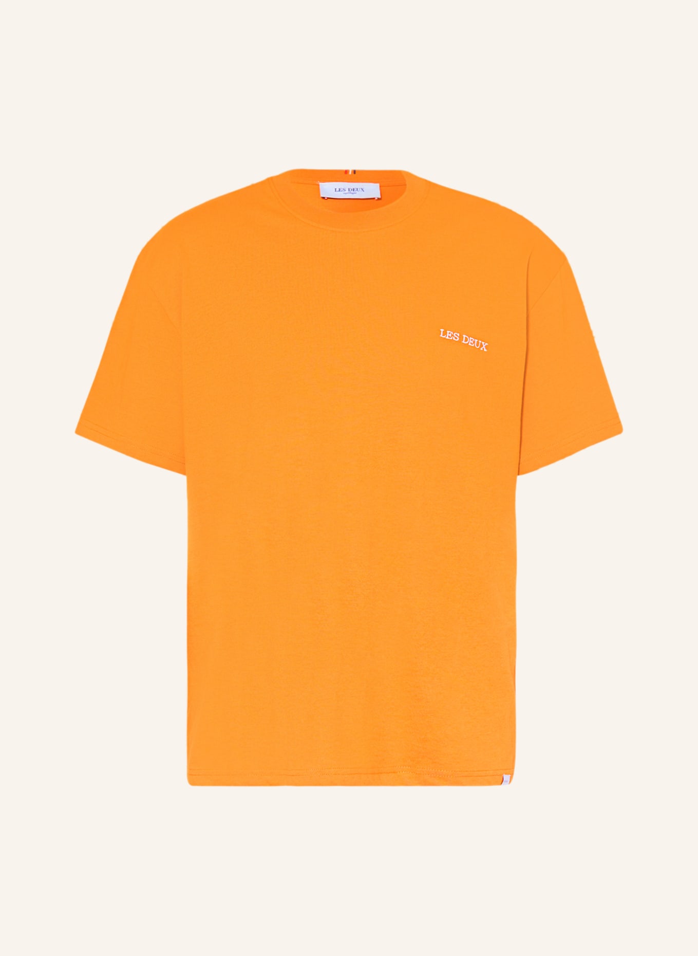 LES DEUX T-Shirt DIEGO, Farbe: ORANGE (Bild 1)