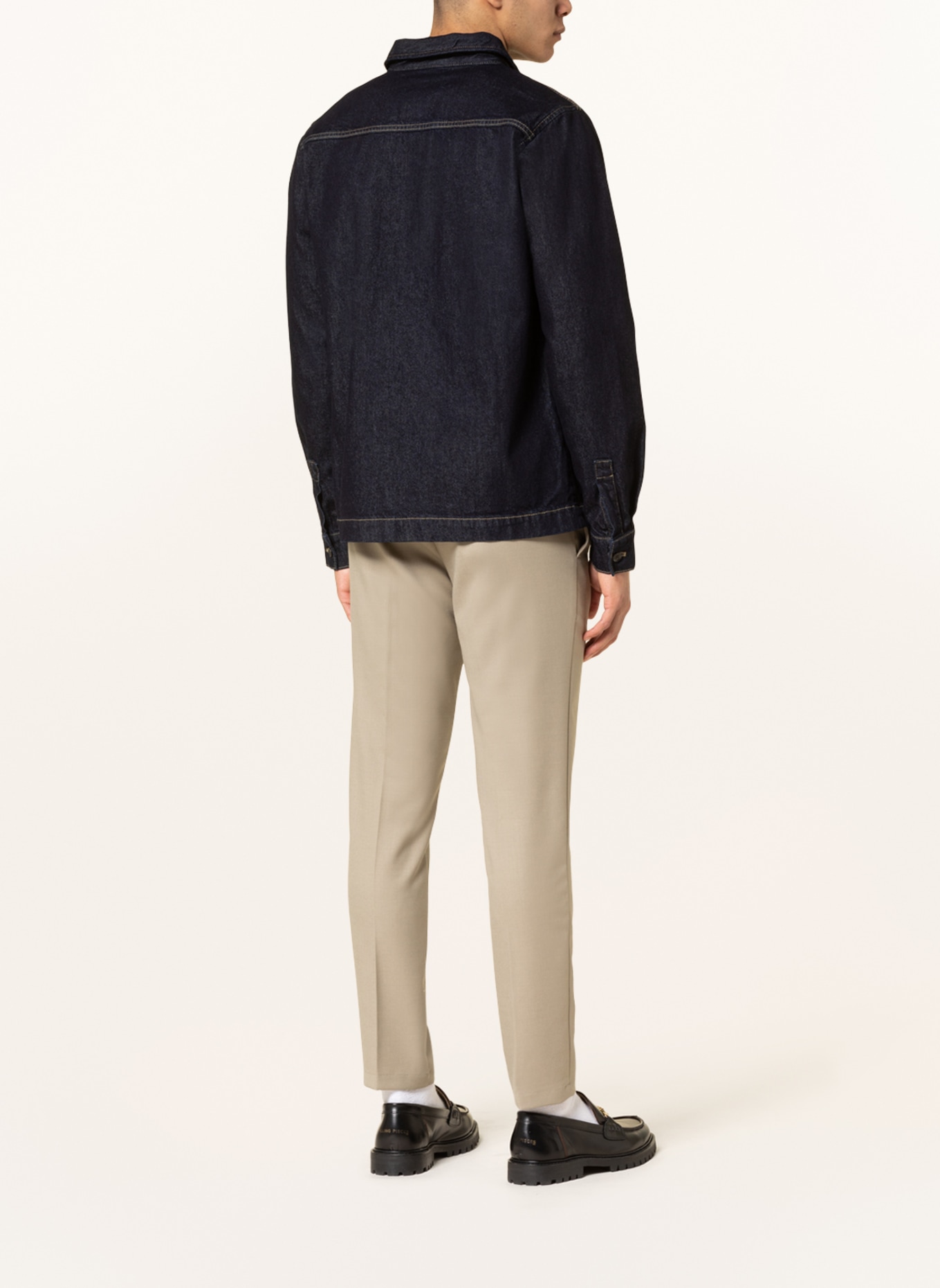 LES DEUX Kurtka jeansowa LAYTON, Kolor: GRANATOWY (Obrazek 3)