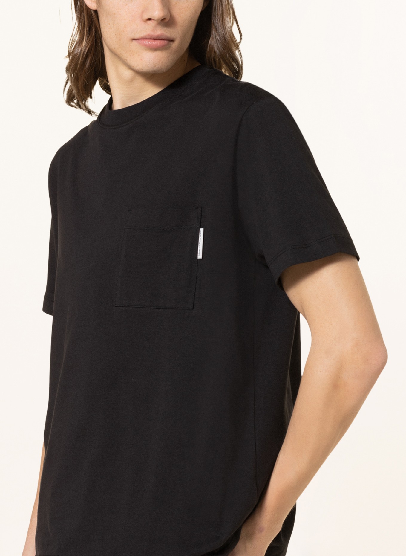 Marc O'Polo DENIM T-shirt, Color: BLACK (Image 4)