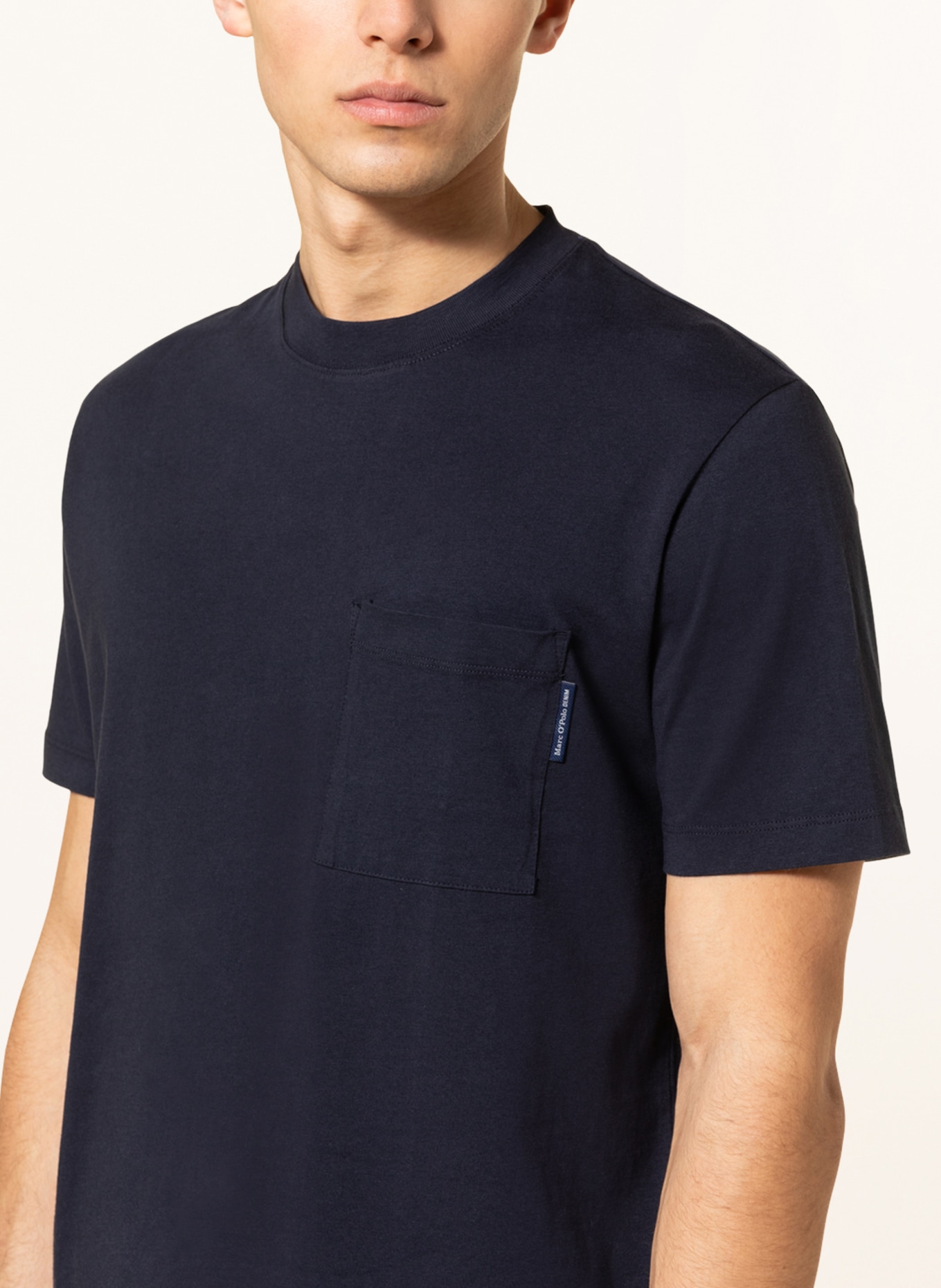 Marc O'Polo DENIM T-shirt, Color: DARK BLUE (Image 4)