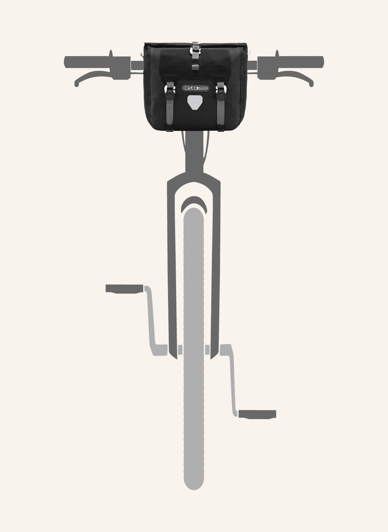 ORTLIEB Fahrradtasche HANDLEBAR-PACK PLUS 11 l, Farbe: SCHWARZ (Bild 7)