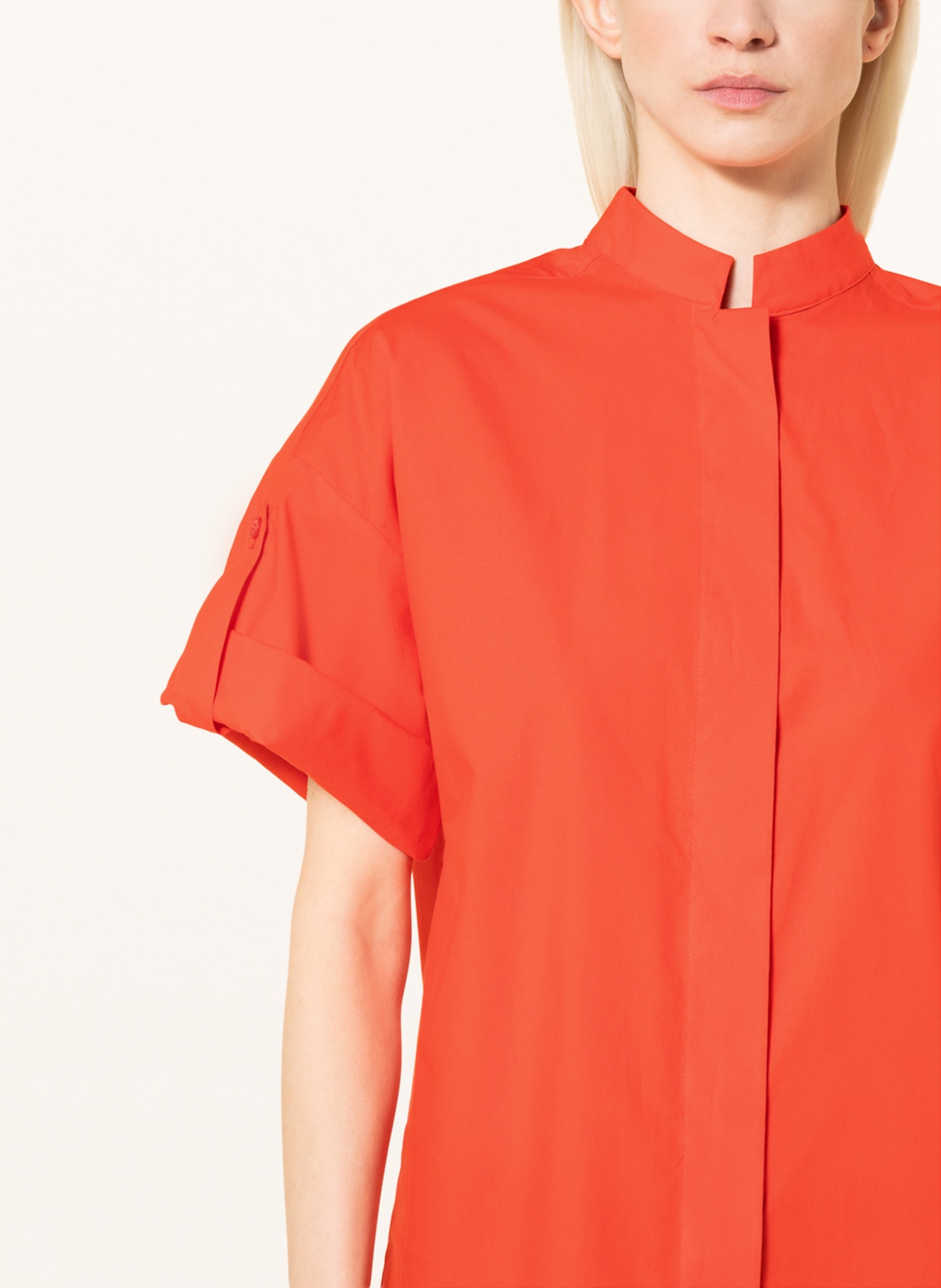 (THE MERCER) N.Y. Blouse, Color: RED (Image 4)