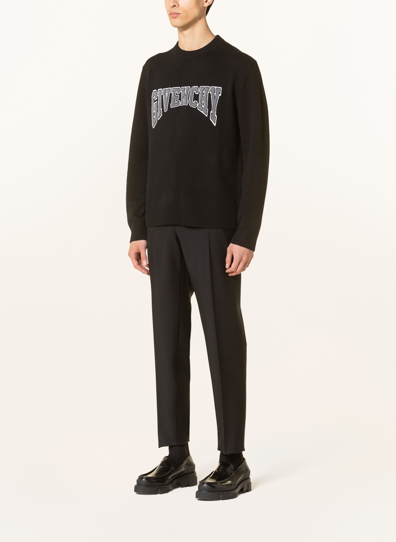 GIVENCHY Sweater with cashmere, Color: BLACK (Image 2)