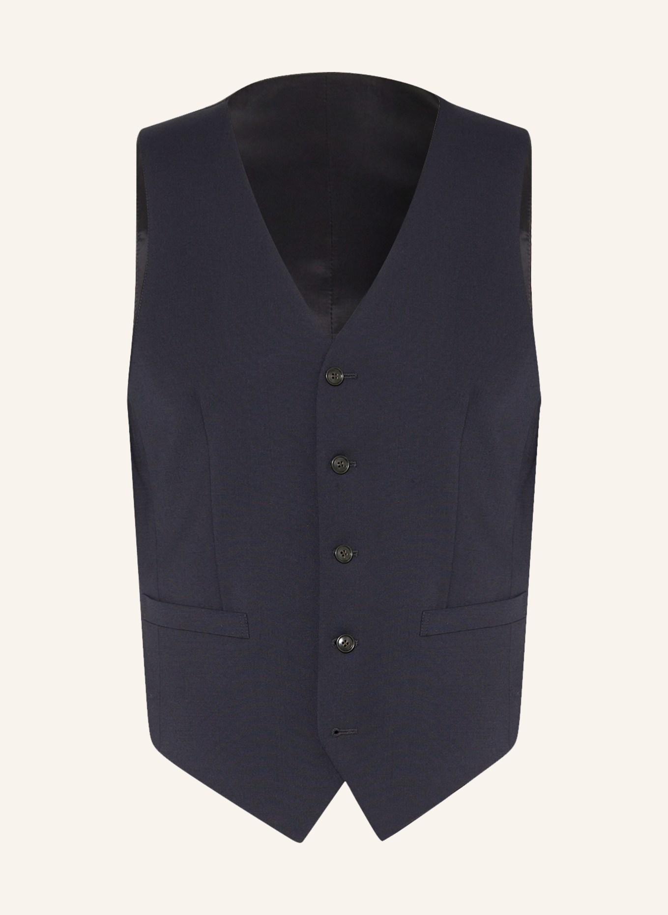 TIGER OF SWEDEN Anzugweste WAYDE Extra Slim Fit: DUNKELBLAU