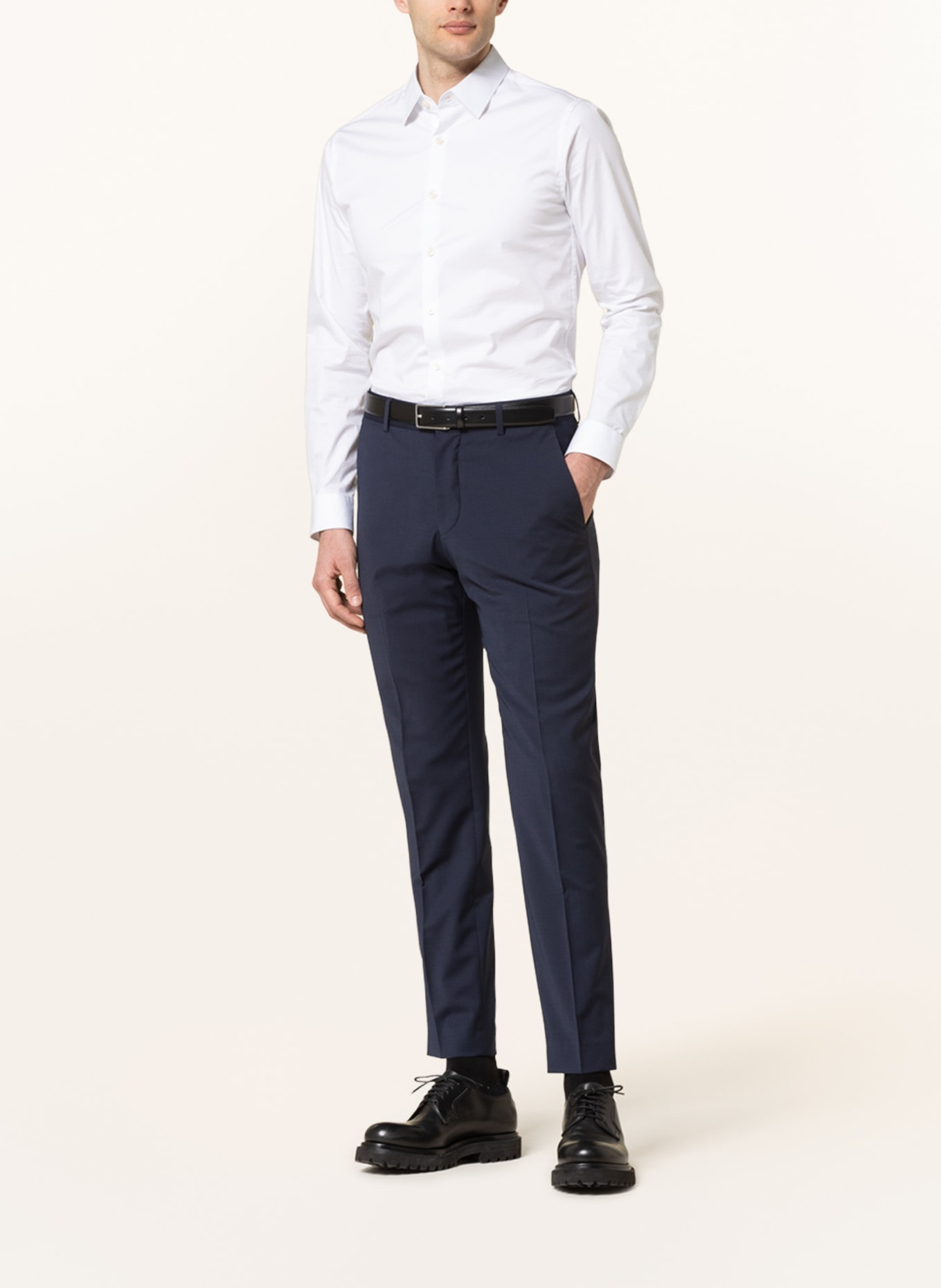 TIGER OF SWEDEN Anzughose TENUTAS Regular Fit: DUNKELBLAU