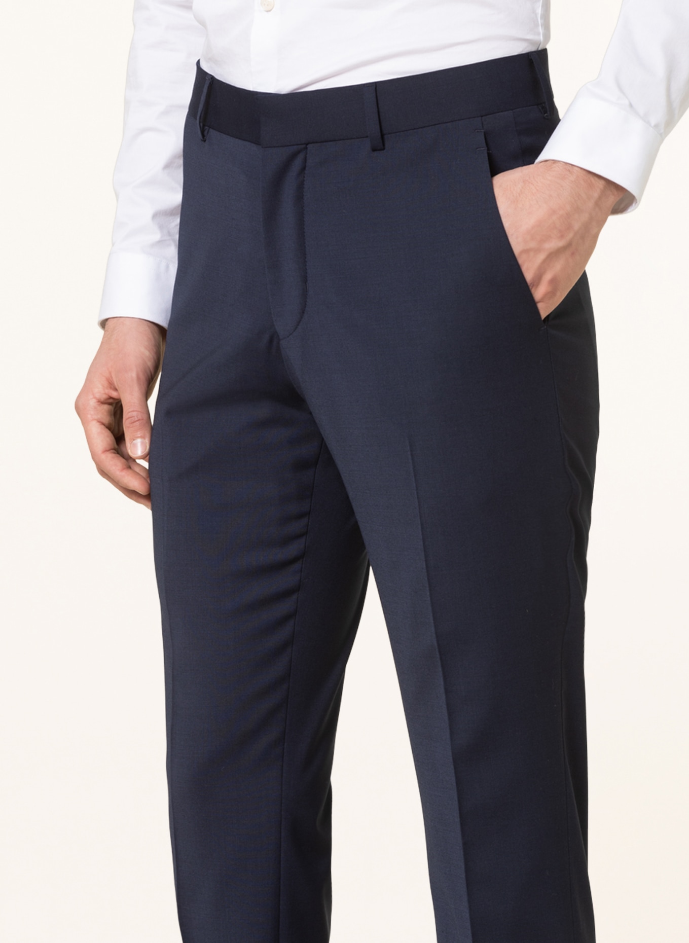 TIGER OF SWEDEN Anzughose TENUTAS Regular Fit: DUNKELBLAU