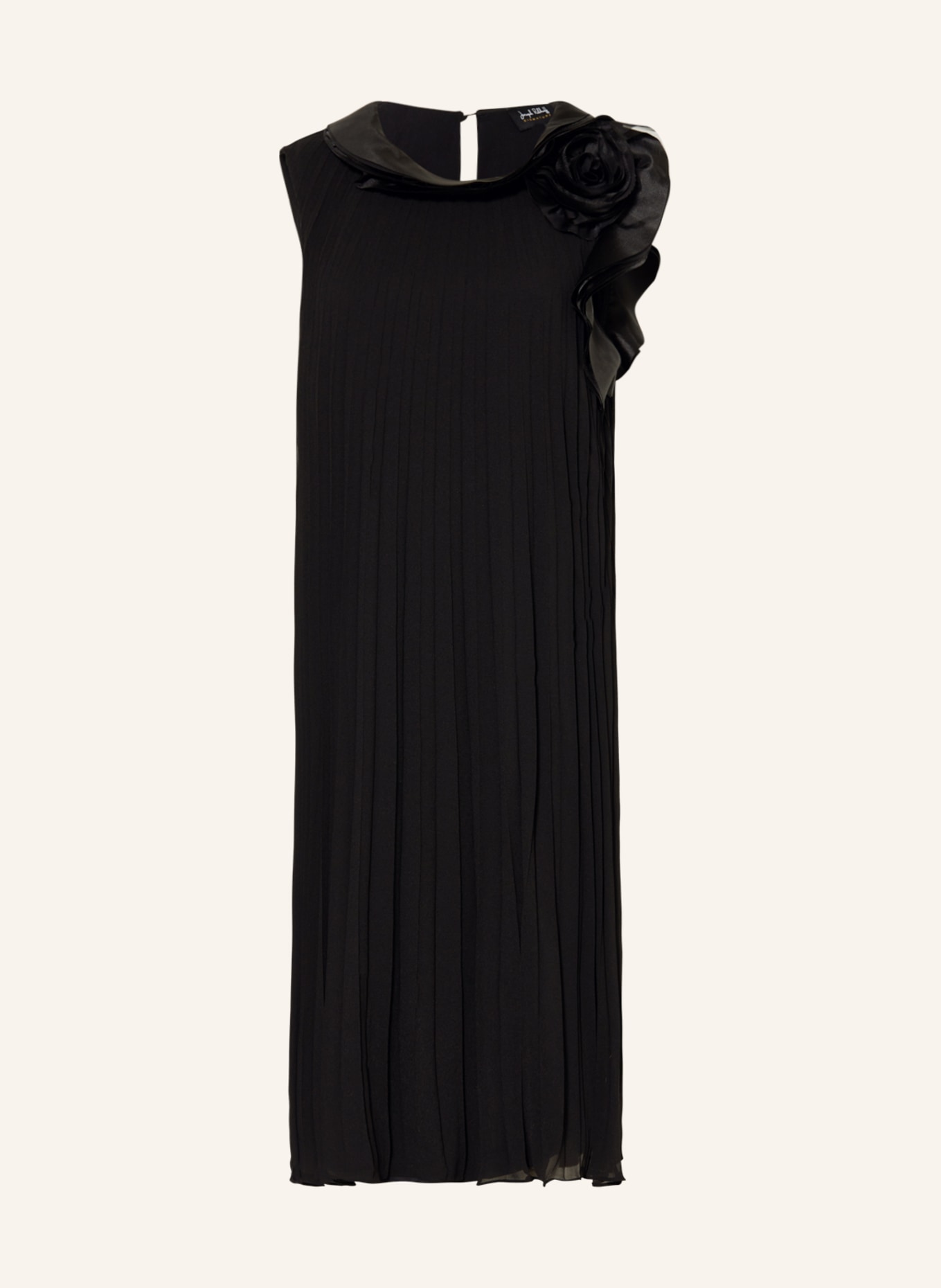 Joseph Ribkoff SIGNATURE Pleated dress, Color: BLACK(Image null)