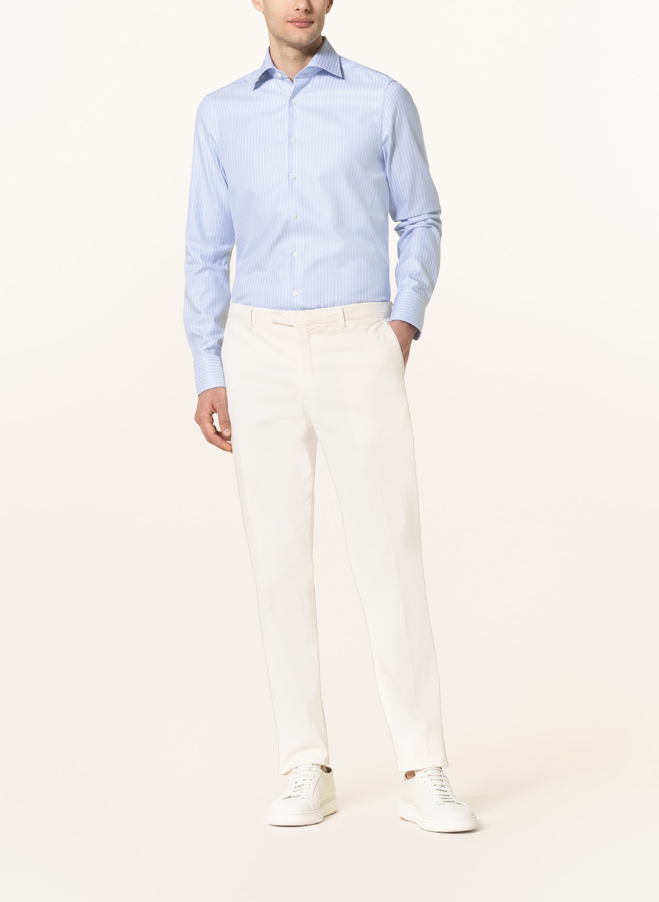 Stenströms Shirt slim fit, Color: LIGHT BLUE/ WHITE (Image 2)