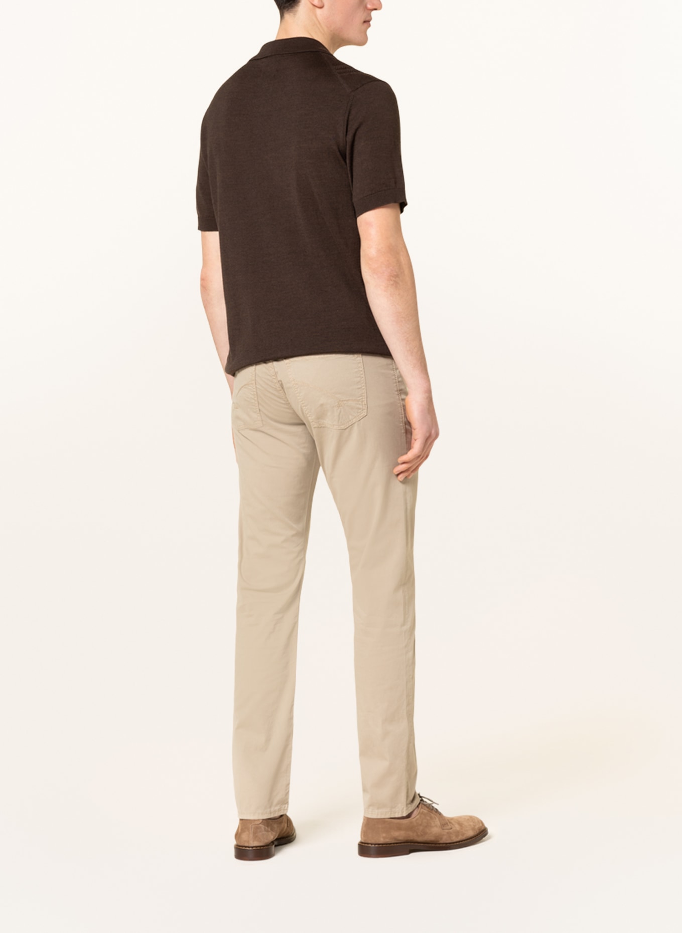 BALDESSARINI Trousers regular fit, Color: BEIGE (Image 3)