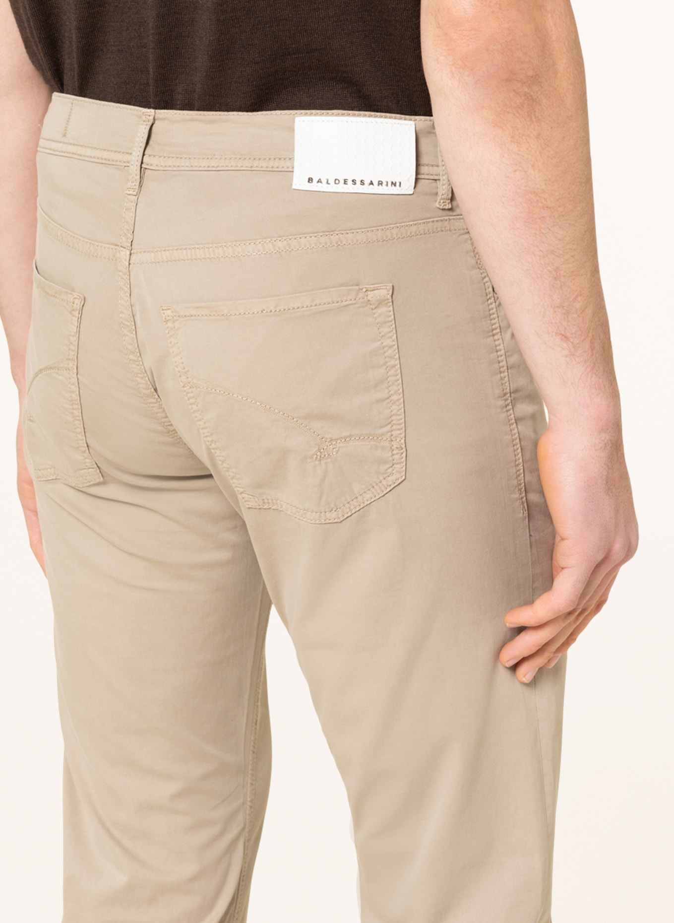 BALDESSARINI Trousers regular fit, Color: BEIGE (Image 5)