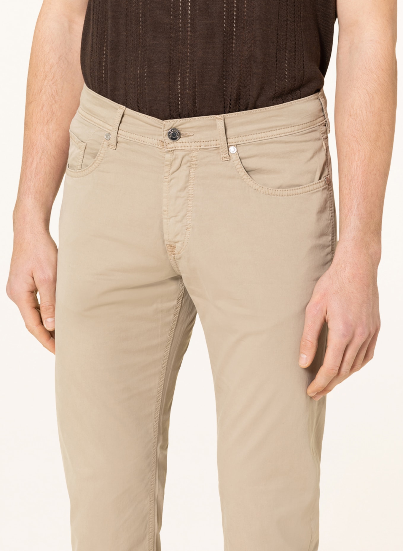 BALDESSARINI Trousers regular fit, Color: BEIGE (Image 6)
