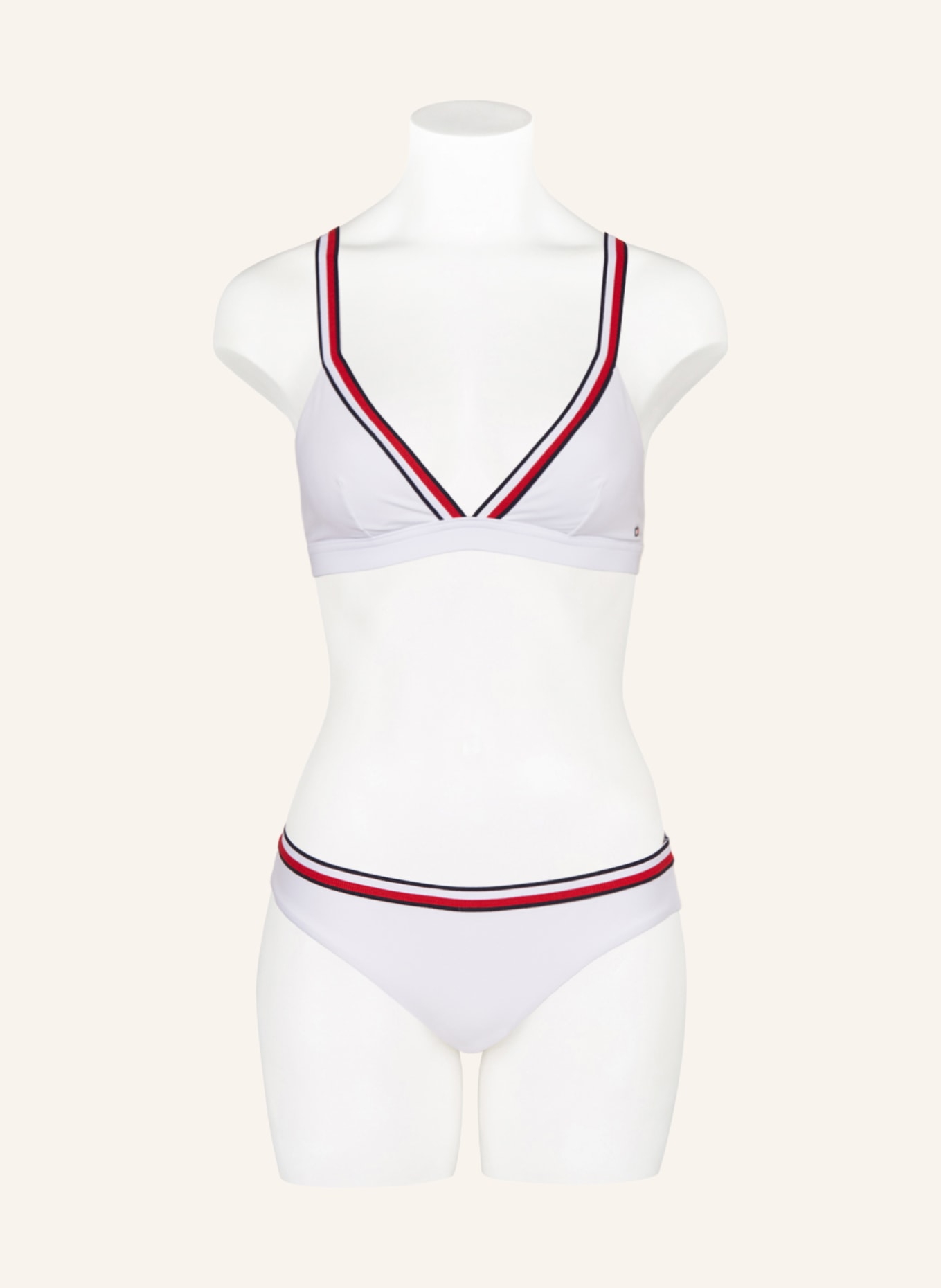 TOMMY HILFIGER Basic bikini bottoms, Color: YBR WHITE (Image 2)