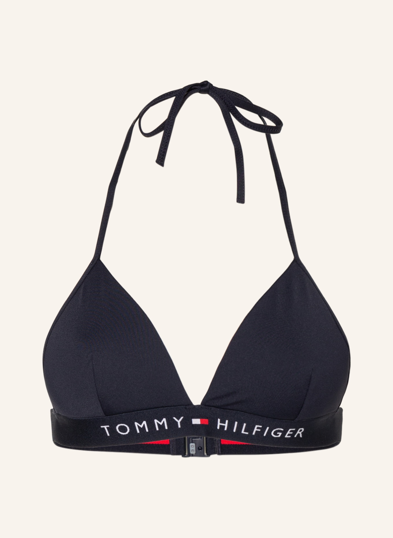 TOMMY HILFIGER Triangel-Bikini-Top, Farbe: DUNKELBLAU (Bild 1)