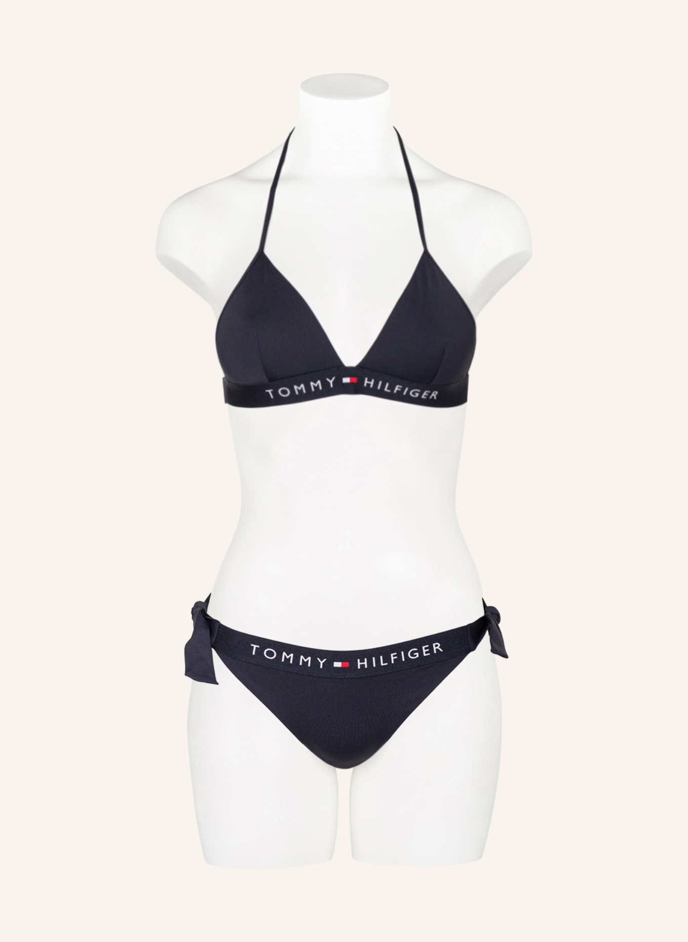 TOMMY HILFIGER Triangel-Bikini-Top, Farbe: DUNKELBLAU (Bild 2)