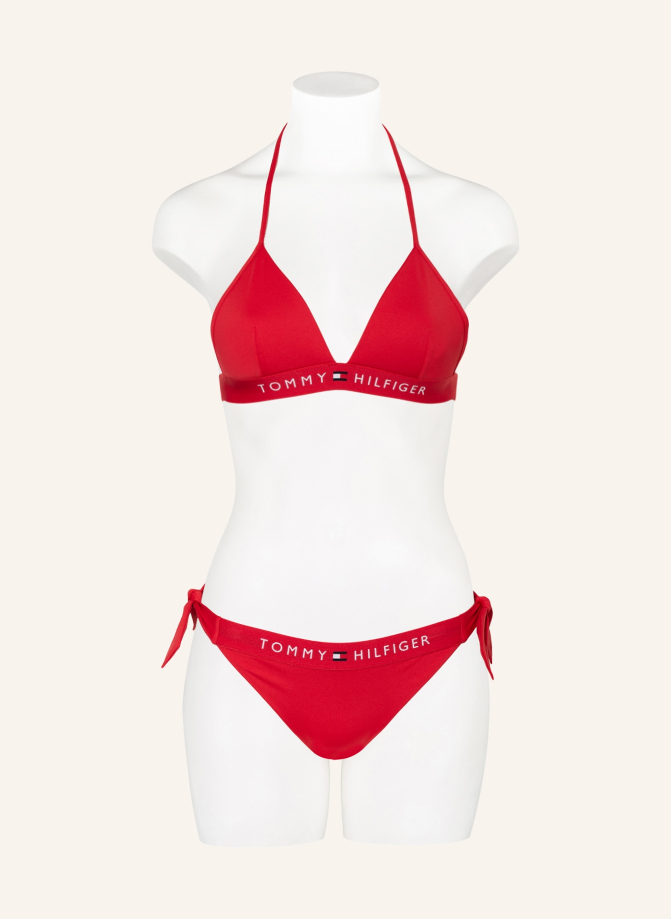 TOMMY HILFIGER Triangle bikini bottoms, Color: RED (Image 2)