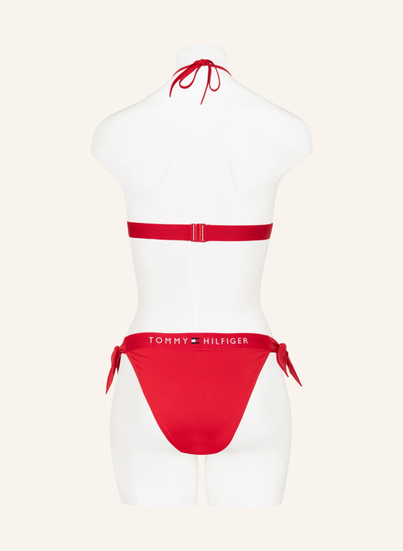 TOMMY HILFIGER Triangel-Bikini-Hose, Farbe: ROT (Bild 3)