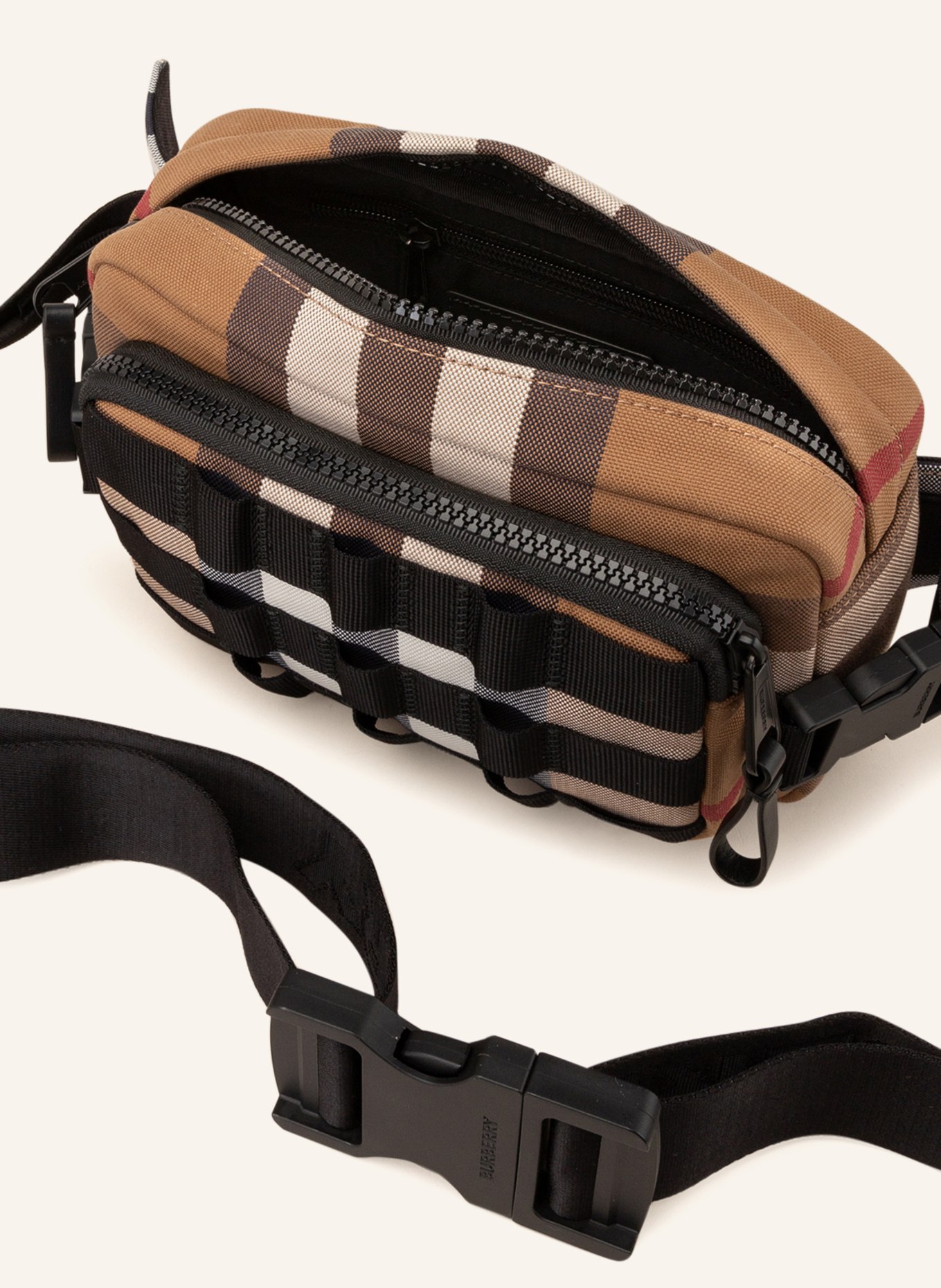 BURBERRY Waist bag PADDY, Color: BEIGE/ BLACK/ WHITE (Image 3)