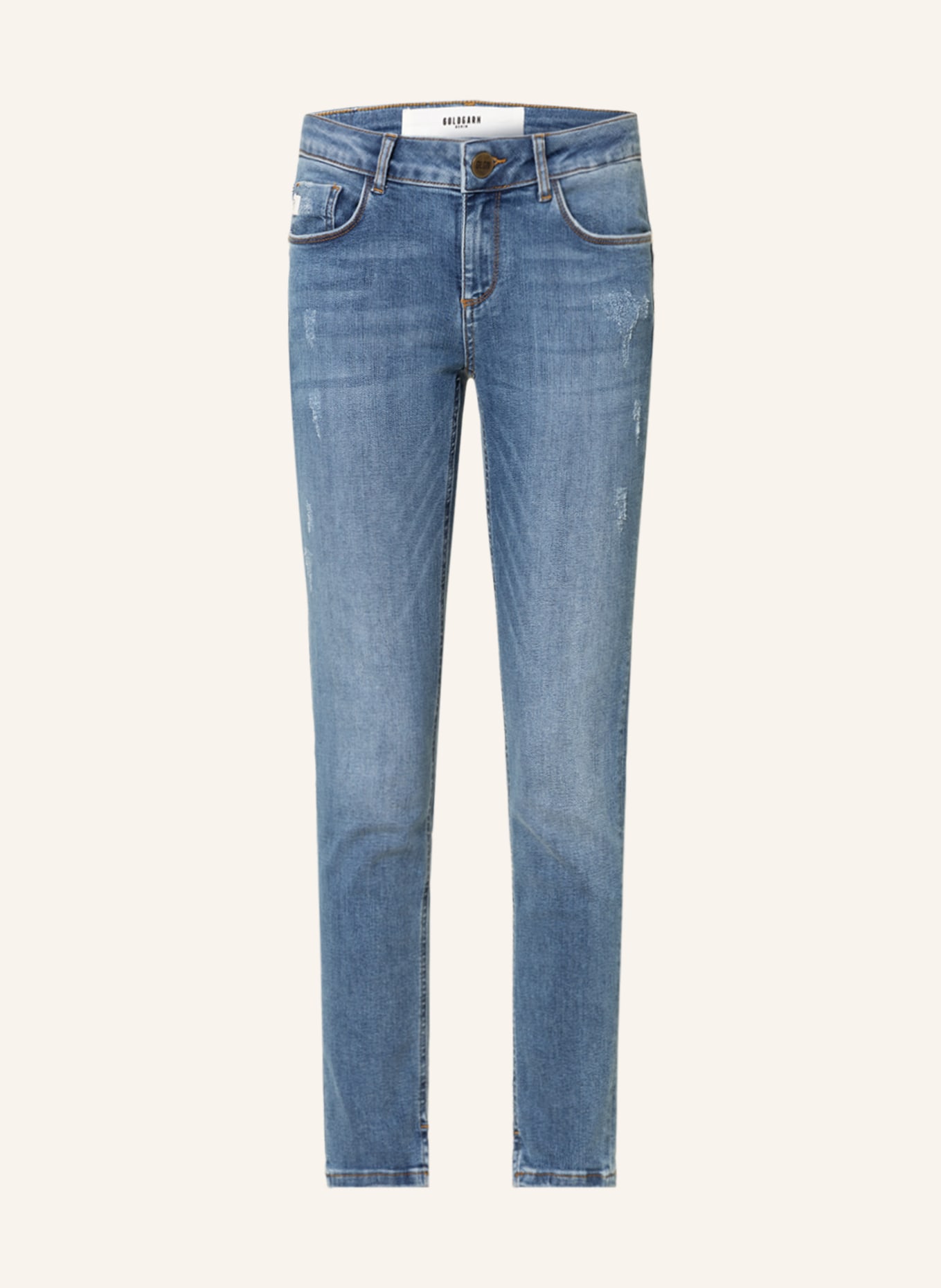GOLDGARN DENIM Skinny Jeans JUNGBUSCH, Farbe: 1010  vintage blue (Bild 1)