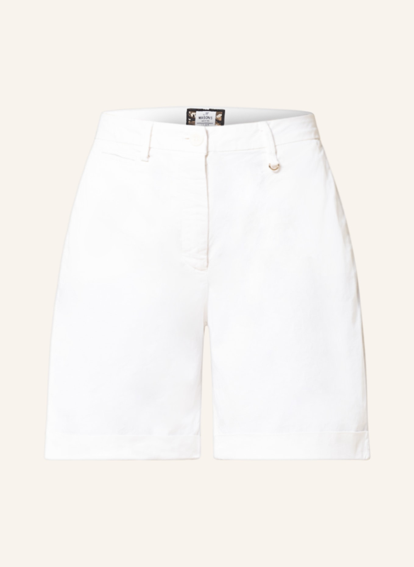 MASON'S Shorts JACQUELINE, Color: WHITE (Image 1)