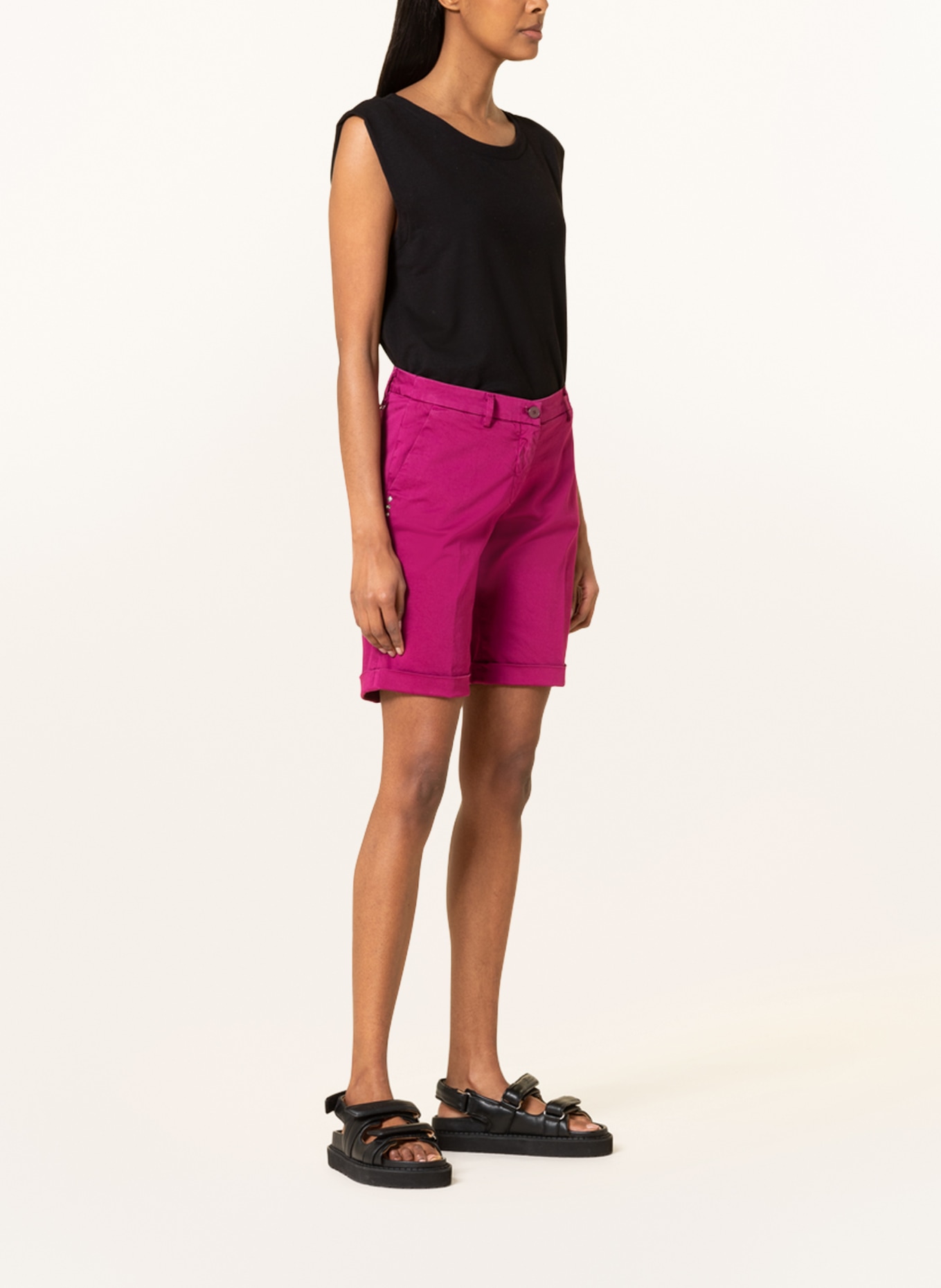 MASON'S Shorts NEW YORK, Farbe: FUCHSIA (Bild 4)
