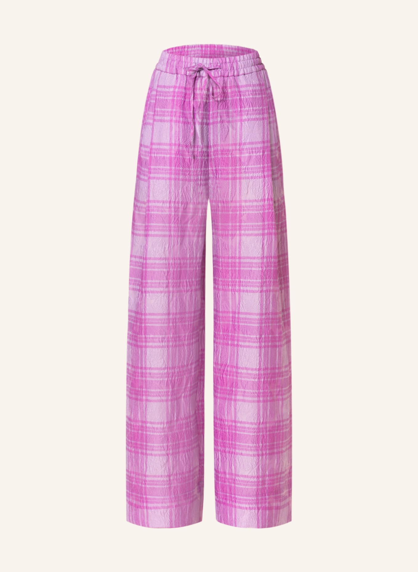 ESSENTIEL ANTWERP Wide leg trousers DONUTS, Color: LIGHT PURPLE (Image 1)