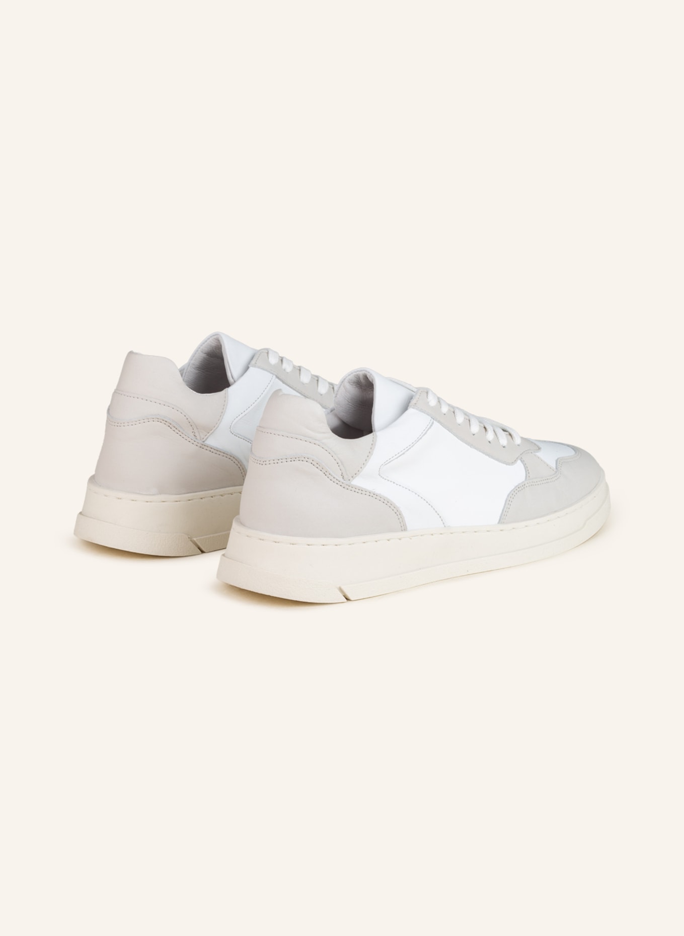 PAUL Sneakers, Color: WHITE/ BEIGE (Image 2)
