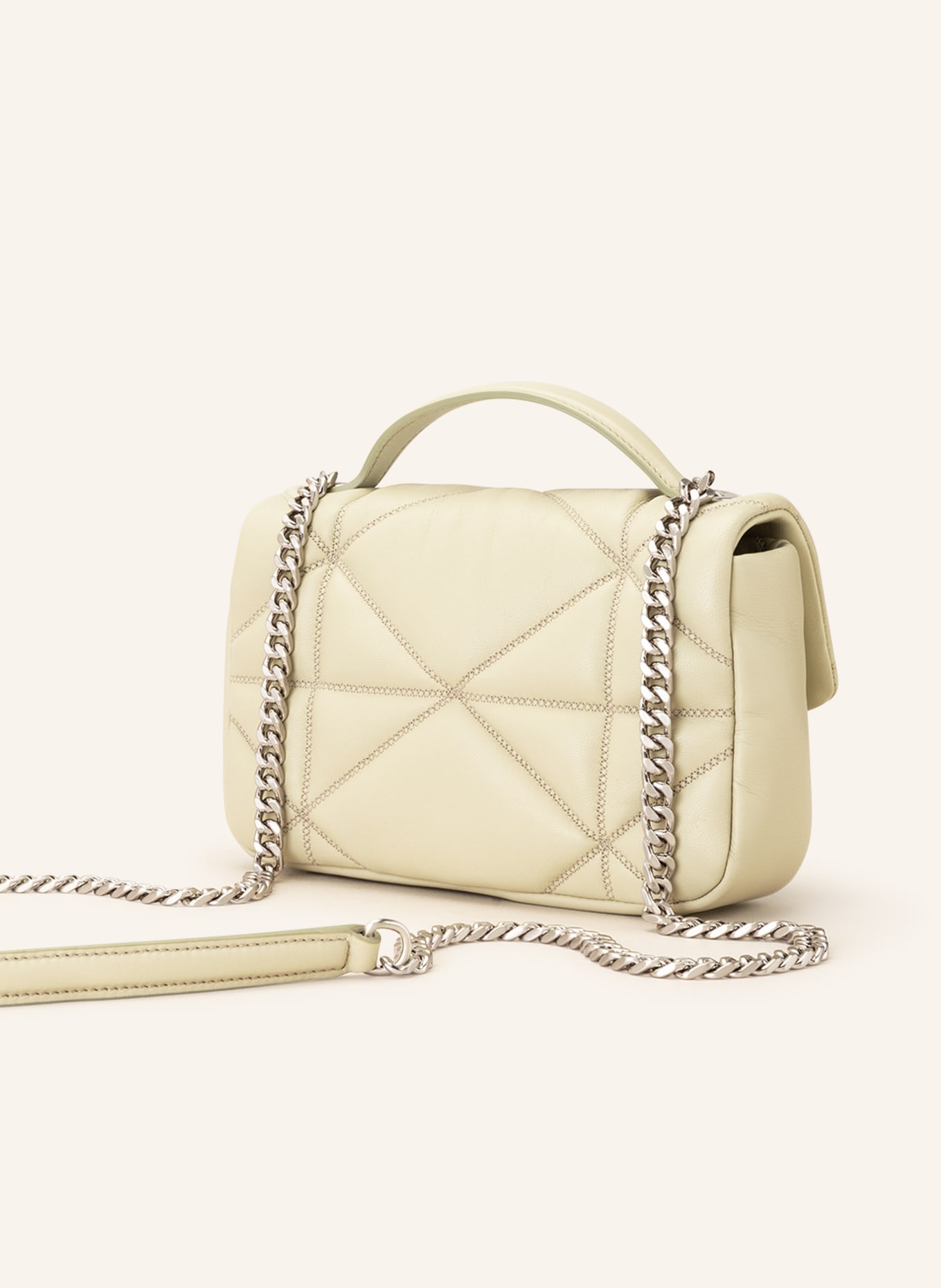 MCM Crossbody bag TRAVIA in light green